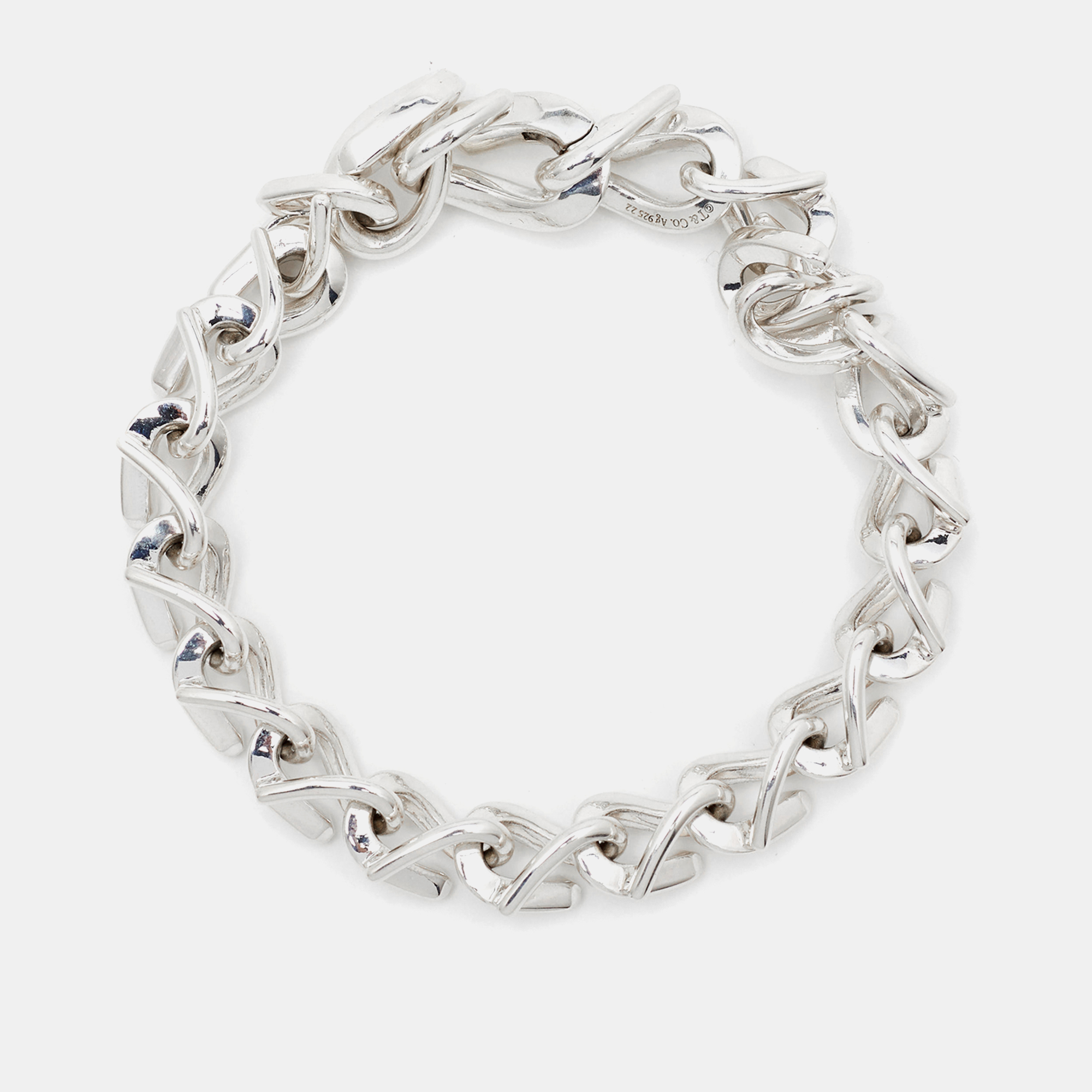 

Tiffany & Co. Forge Sterling Silver 925 Link Bracelet