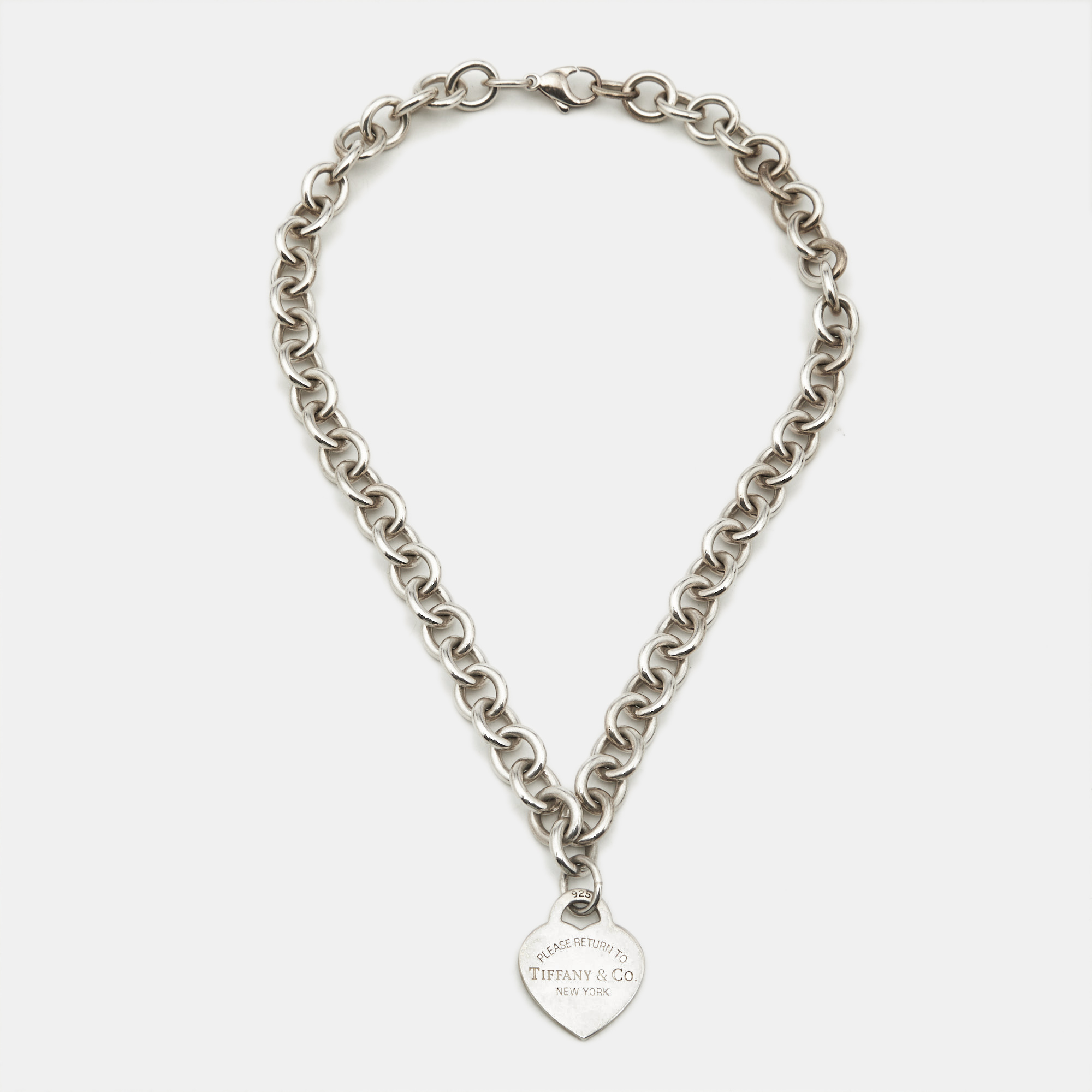 

Tiffany & Co. Return To Tiffany Sterling Silver Necklace