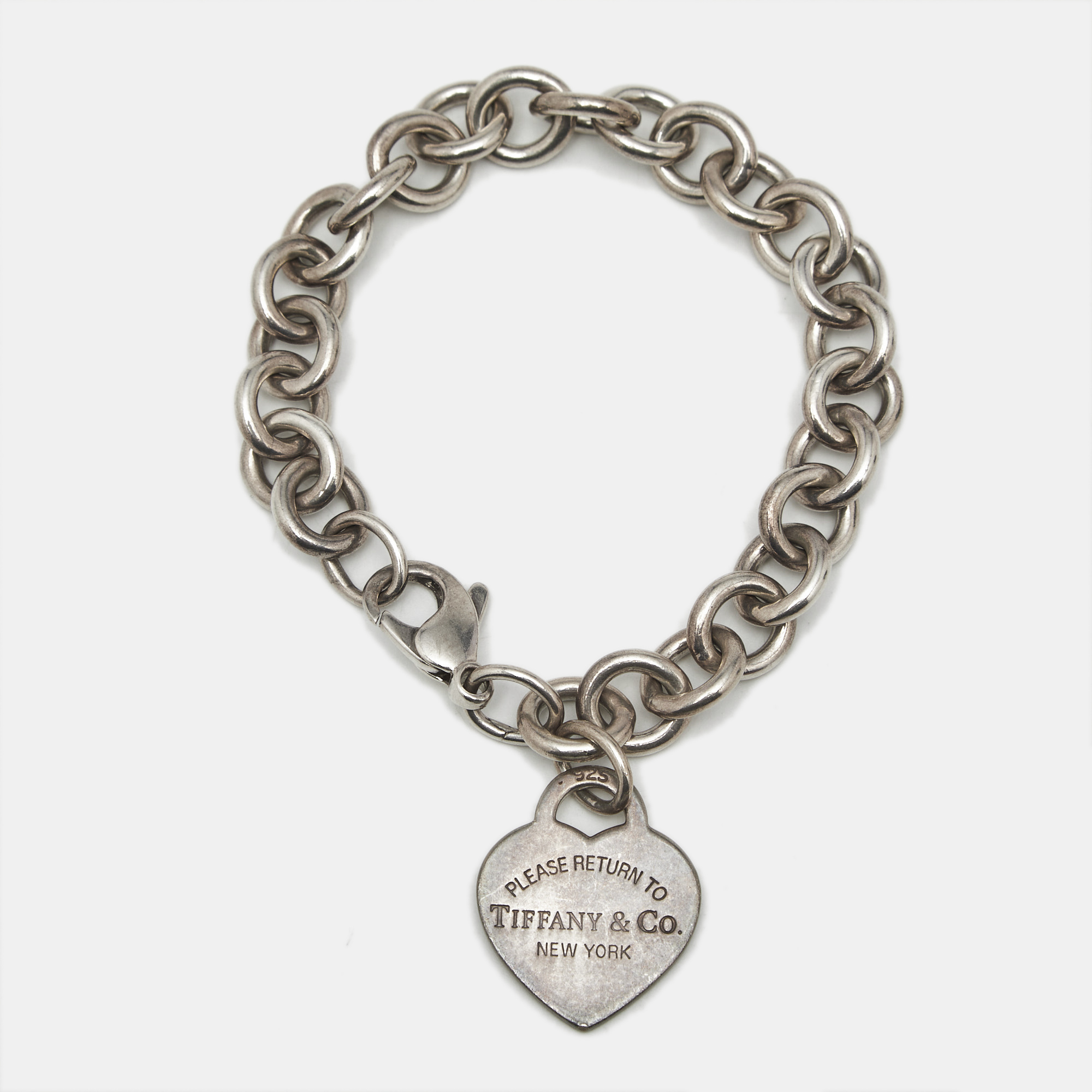 

Tiffany & Co. Return To Tiffany Heart Tag Sterling Silver Bracelet