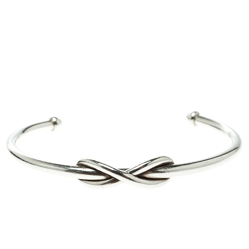 tiffany infinity bracelet silver
