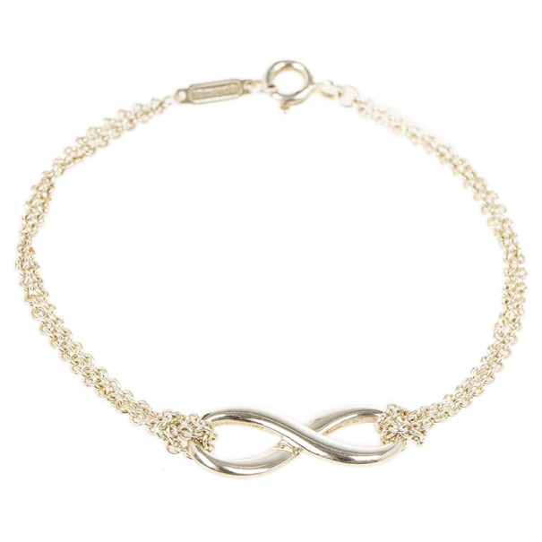 مملوكة مسبقًا Tiffany & Co. Infinity Silver Bracelet