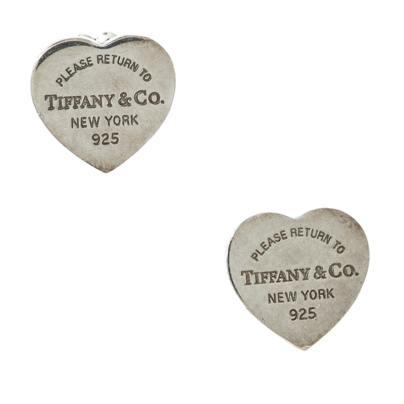 tiffany small heart earrings
