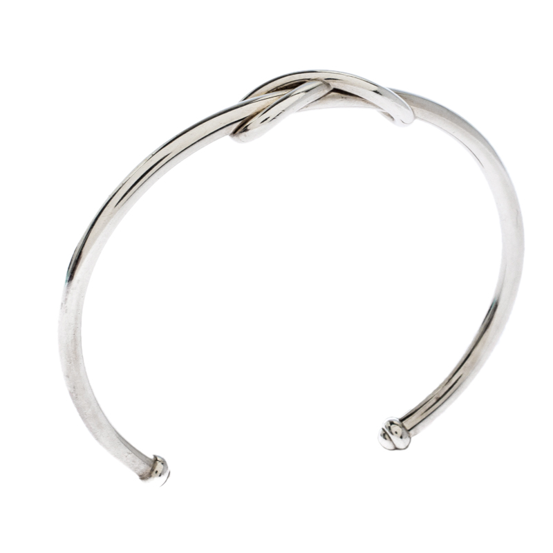 

Tiffany & Co. Tiffany Infinity Silver Open Cuff Bracelet