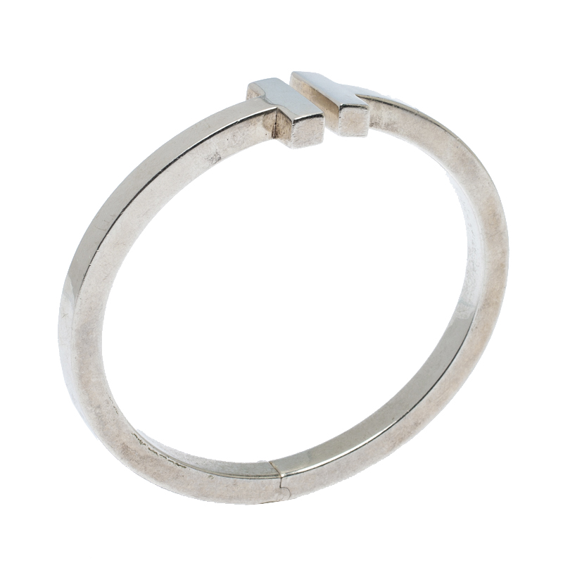 

Tiffany & Co. Tiffany T Square Sterling Silver Bracelet