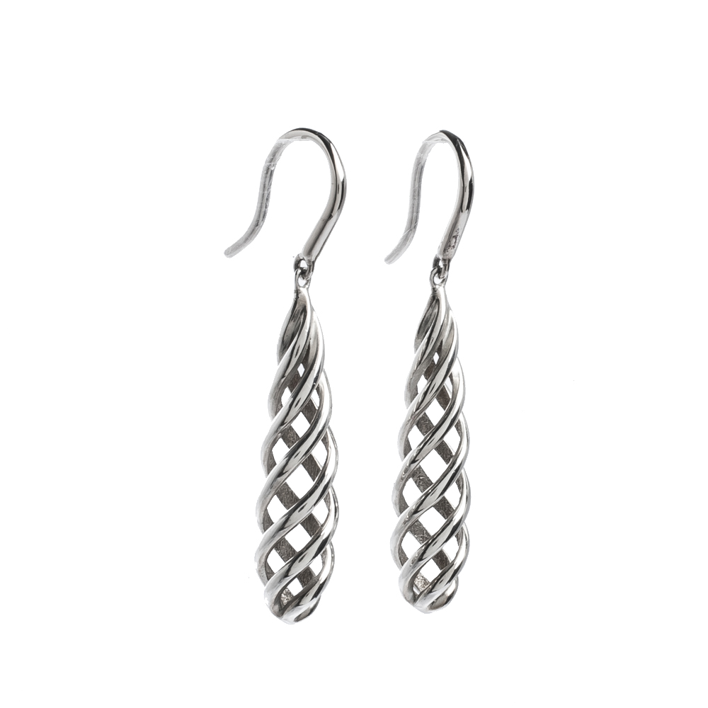 

Tiffany & Co. Venezia Luce Silver Drop Earrings