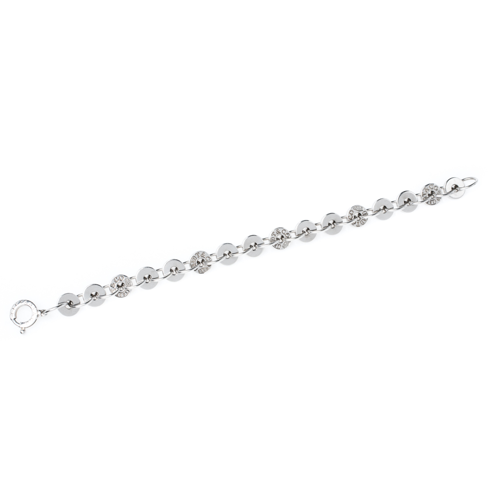 

Tiffany & Co Tiffany 1837 Silver Circle Chain Link Bracelet