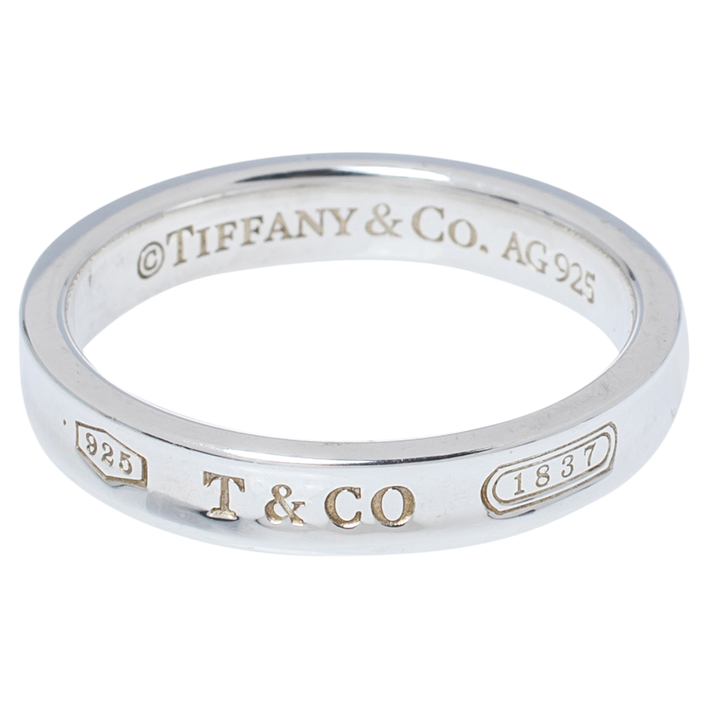 

Tiffany & Co. Tiffany 1837 Silver Narrow Ring Size