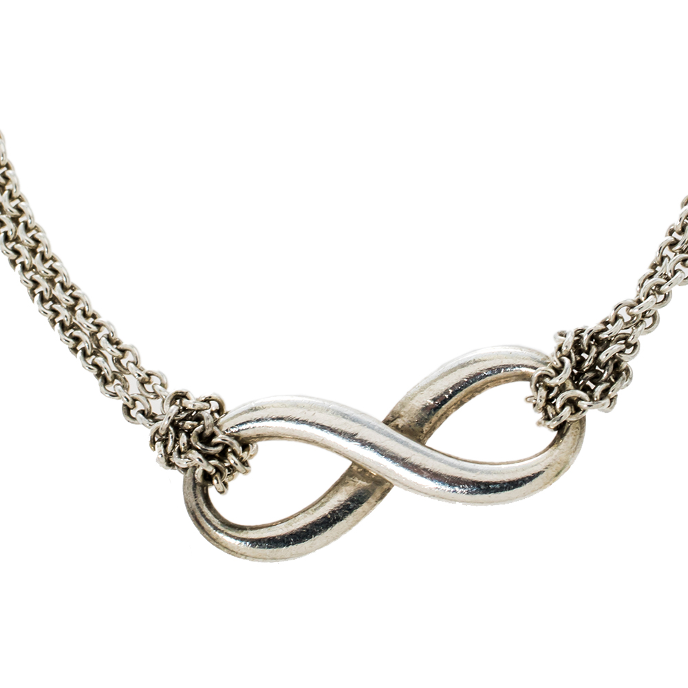 

Tiffany & Co. Sterling Silver Infinity Bracelet
