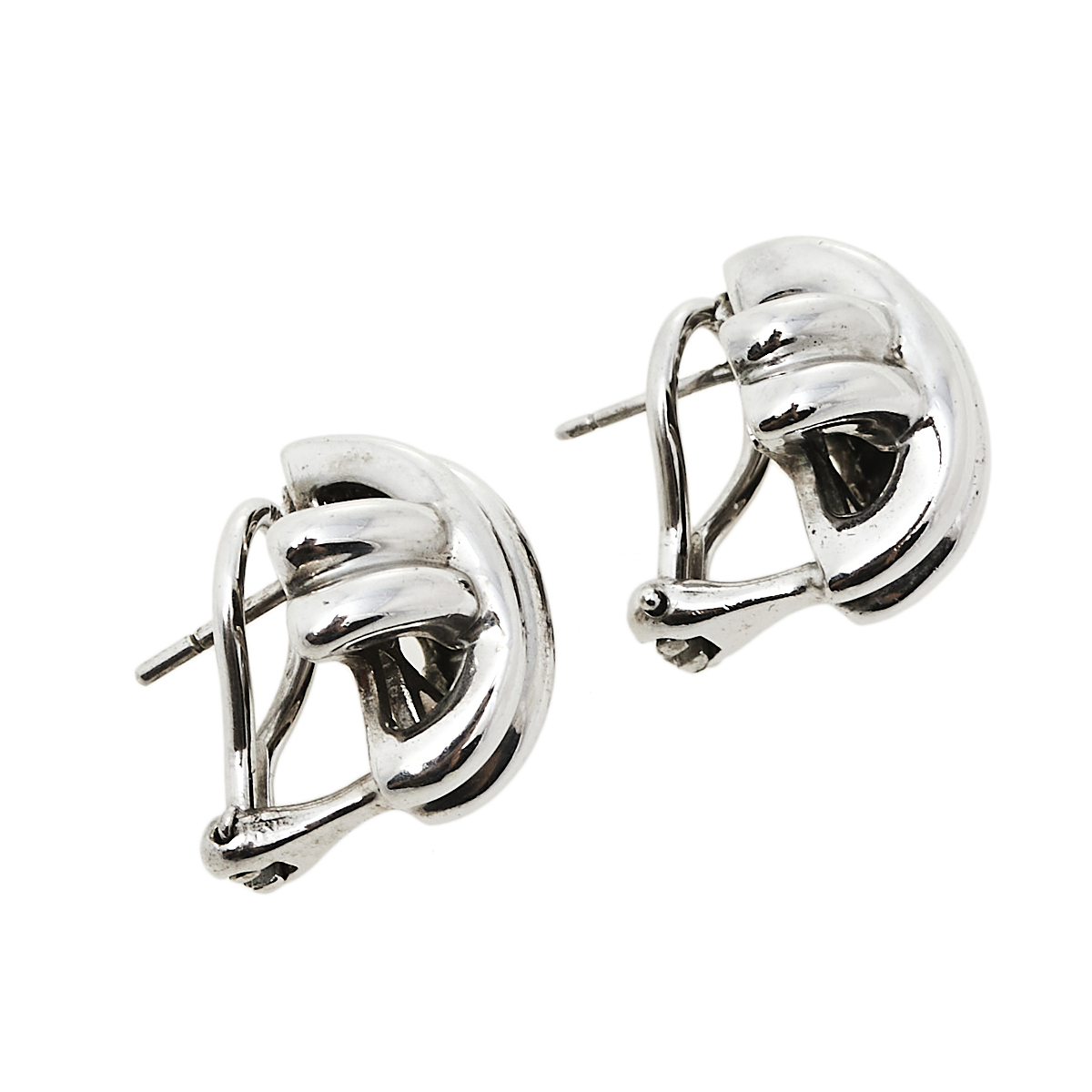 

Tiffany &Co. Vintage X Sterling Silver Stud Earrings