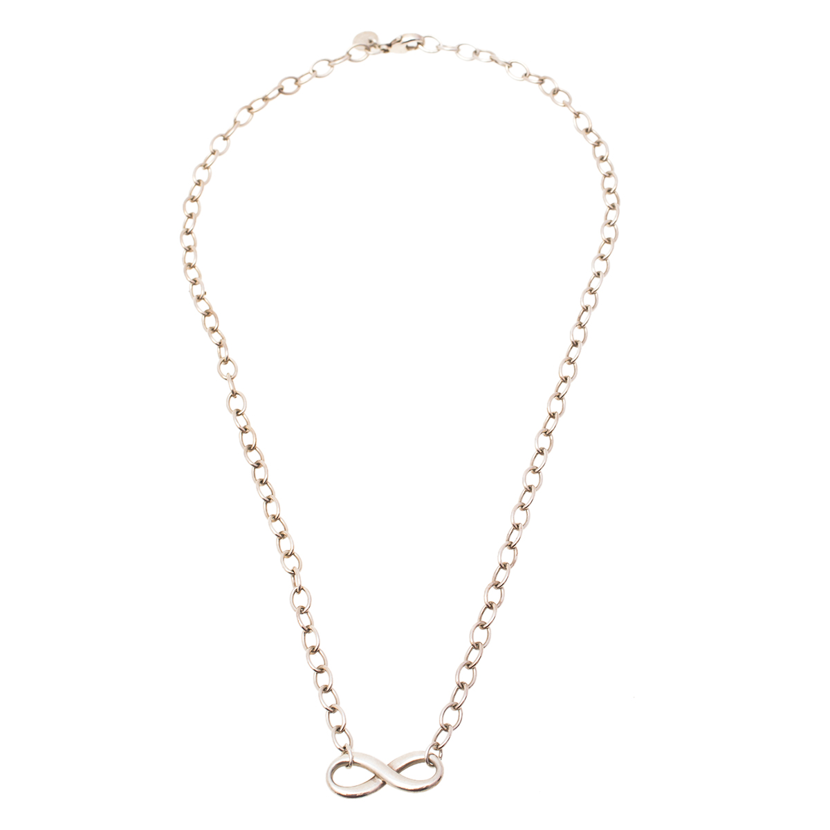 

Tiffany & Co. Infinity Sterling Silver Pendant Necklace