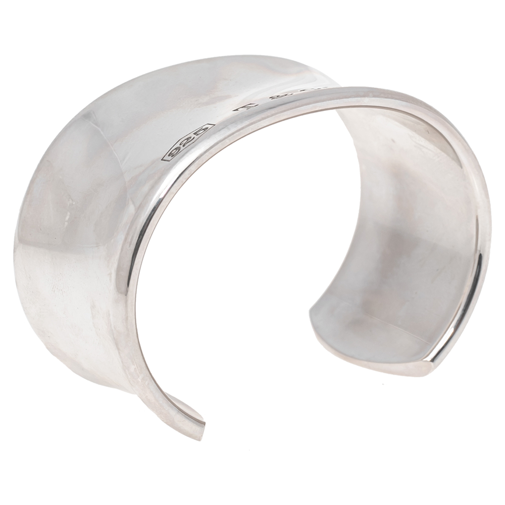 

Tiffany & Co. 1837 Silver Wide Cuff Bracelet