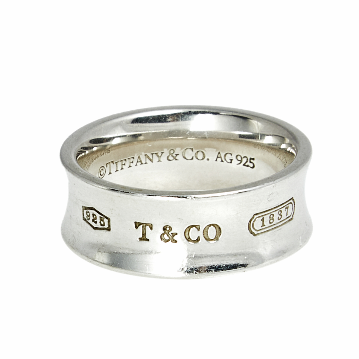 

Tiffany & Co. Tiffany 1837 Sterling Silver Band Ring Size