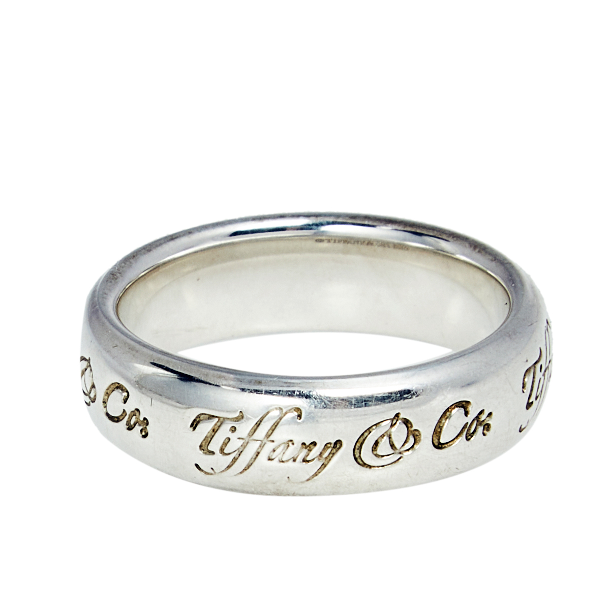 

Tiffany & Co. Elsa Peretti Sterling Silver Band Ring Size