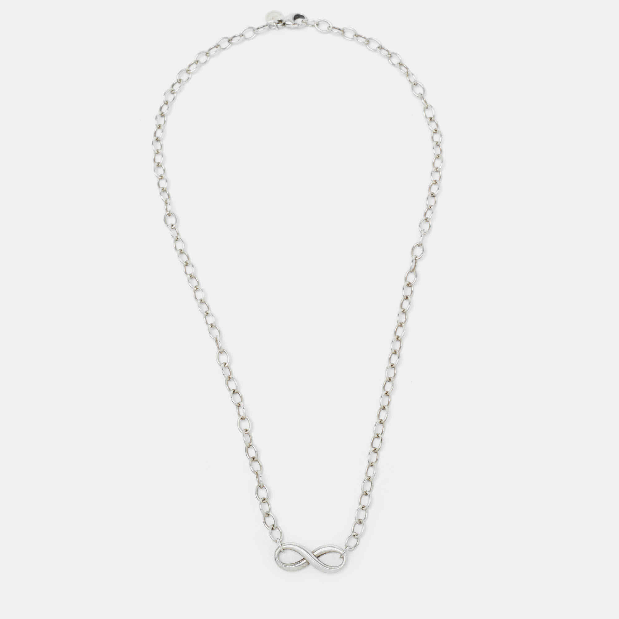 

Tiffany & Co. Sterling Silver Infinity Pendant Necklace