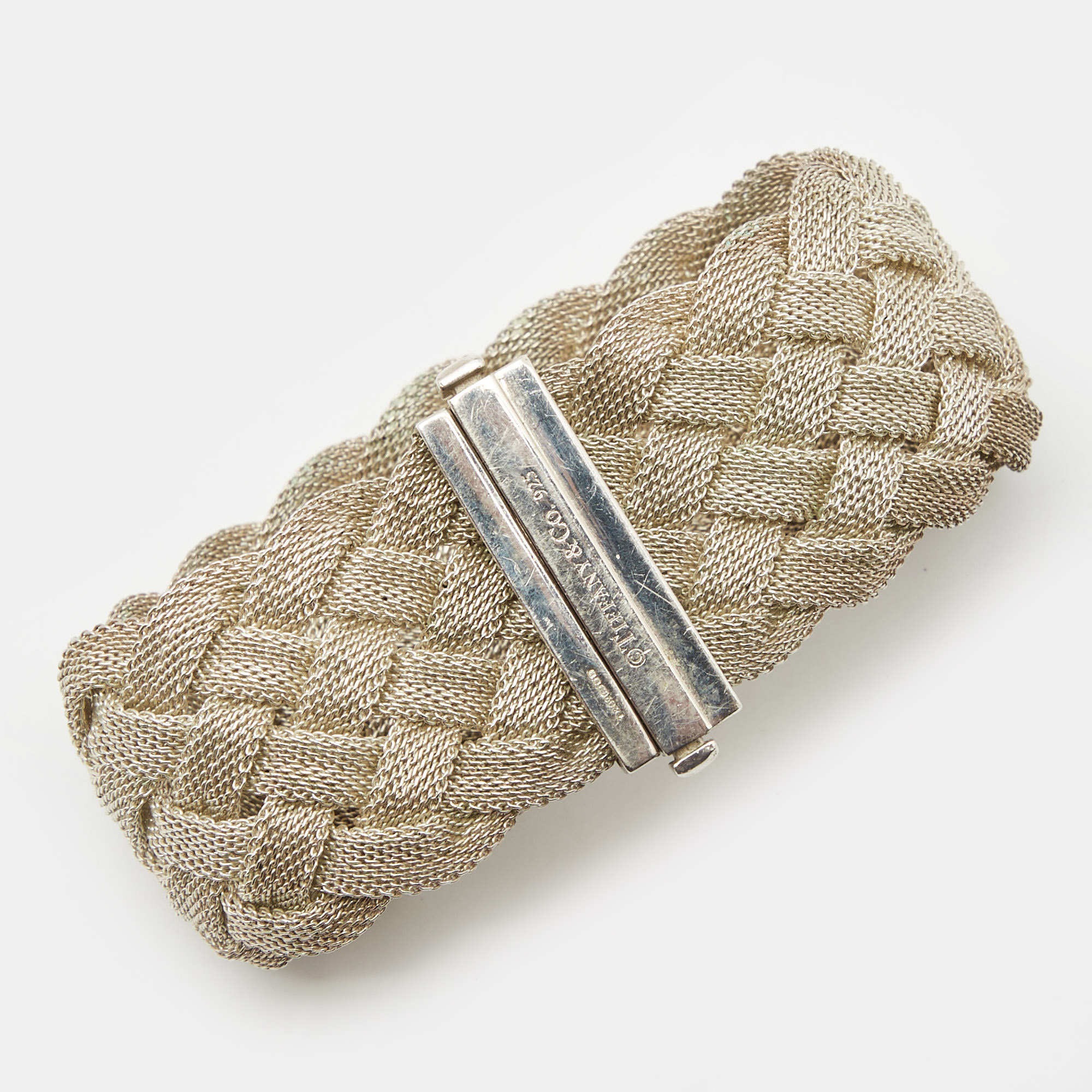 

Tiffany & Co. Somerset Braided Sterling Silver Bracelet