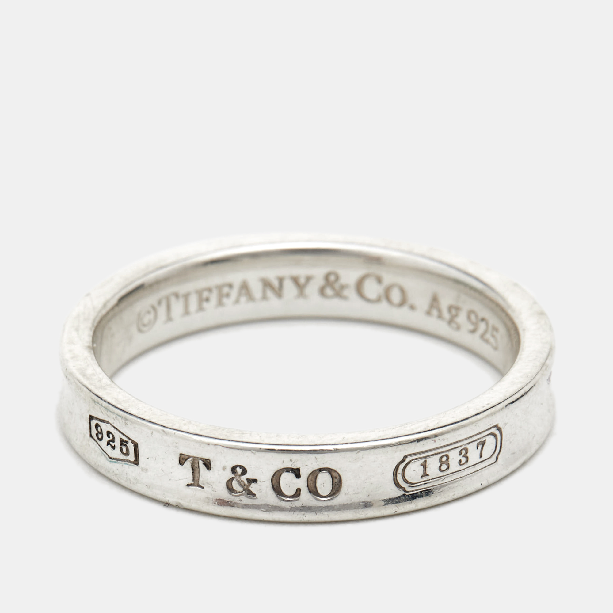 

Tiffany & Co. Tiffany 1837 Sterling Silver Band Ring