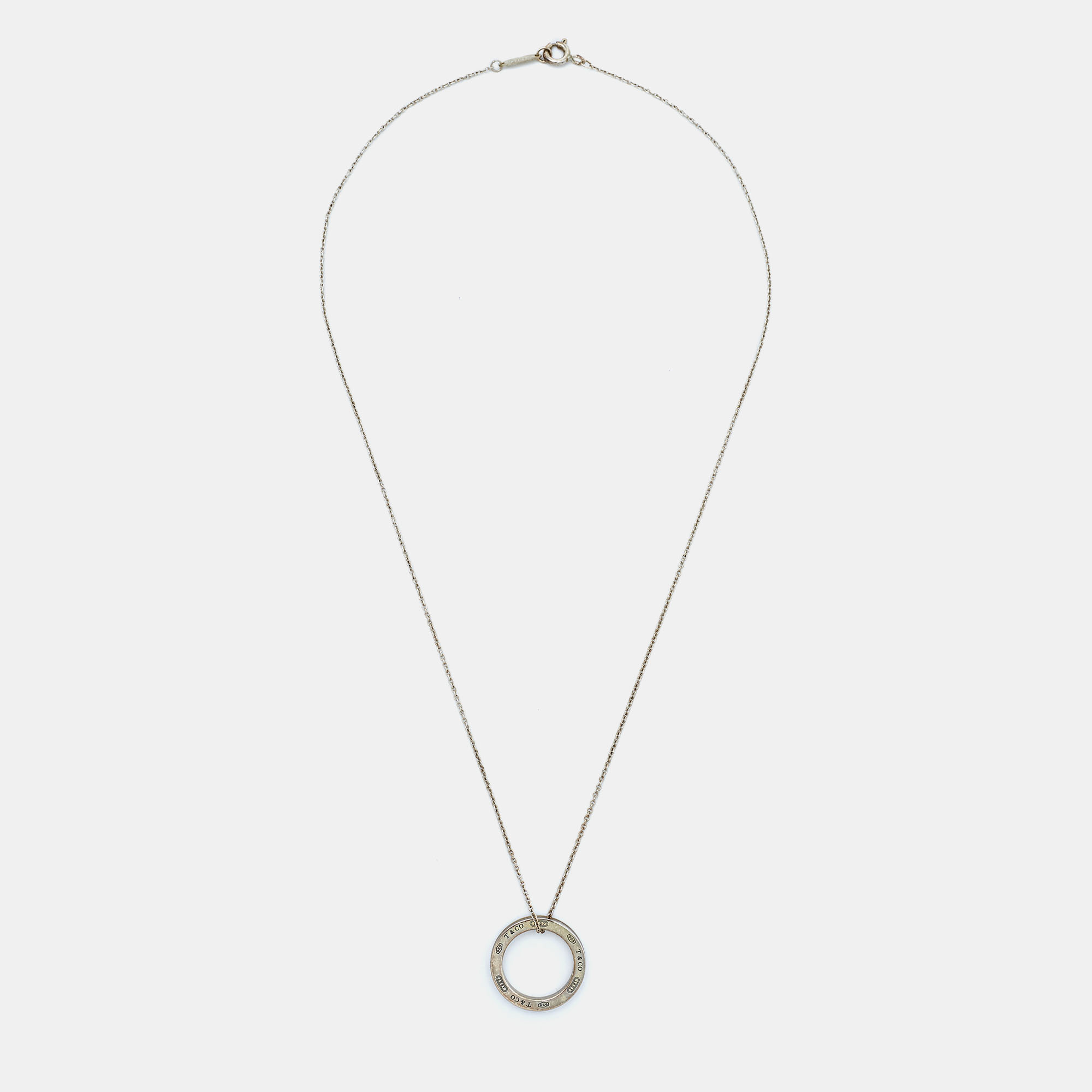 

Tiffany & Co. Tiffany 1837 Circle Sterling Silver Necklace