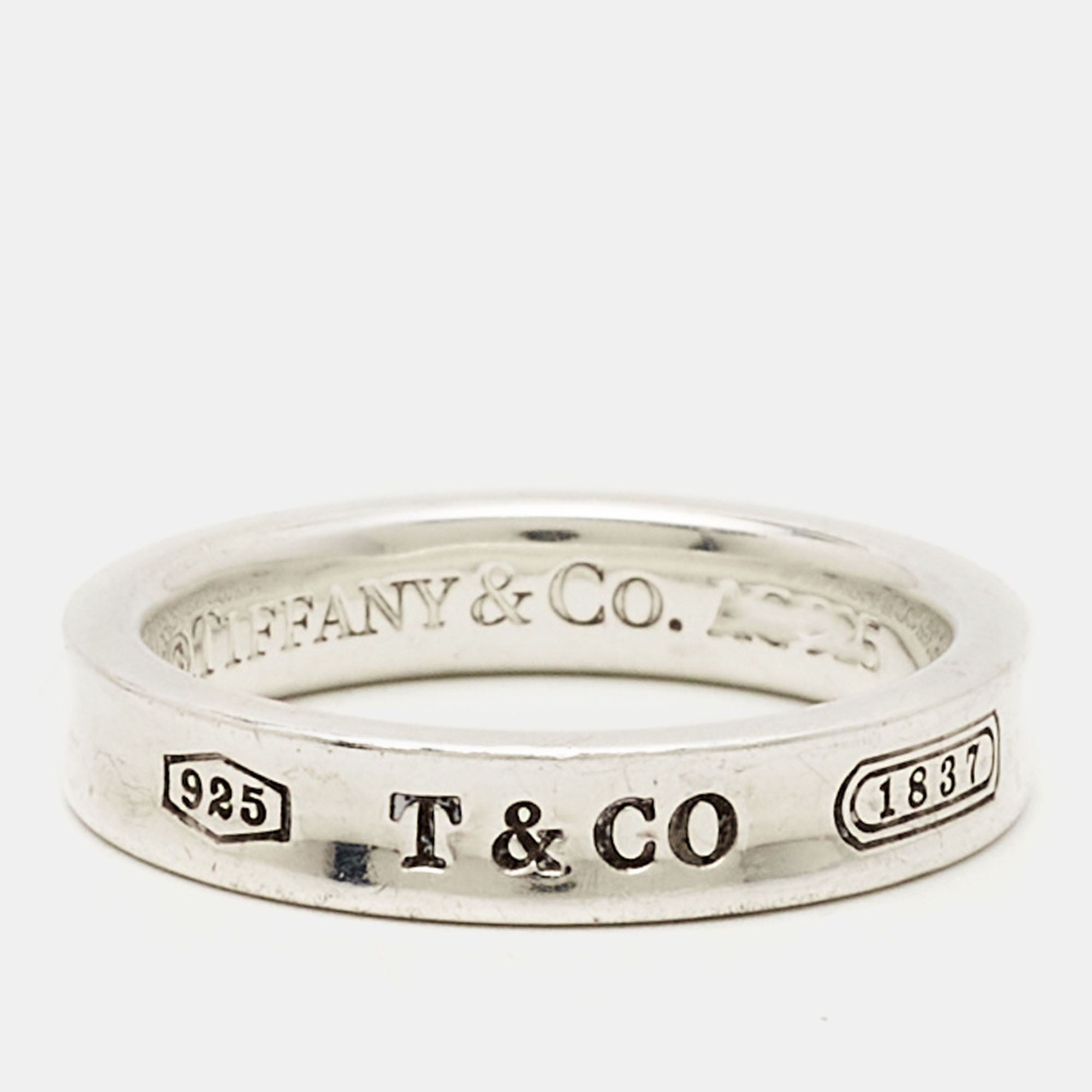 

Tiffany & Co. Tiffany 1837 Sterling Silver Band Ring Size