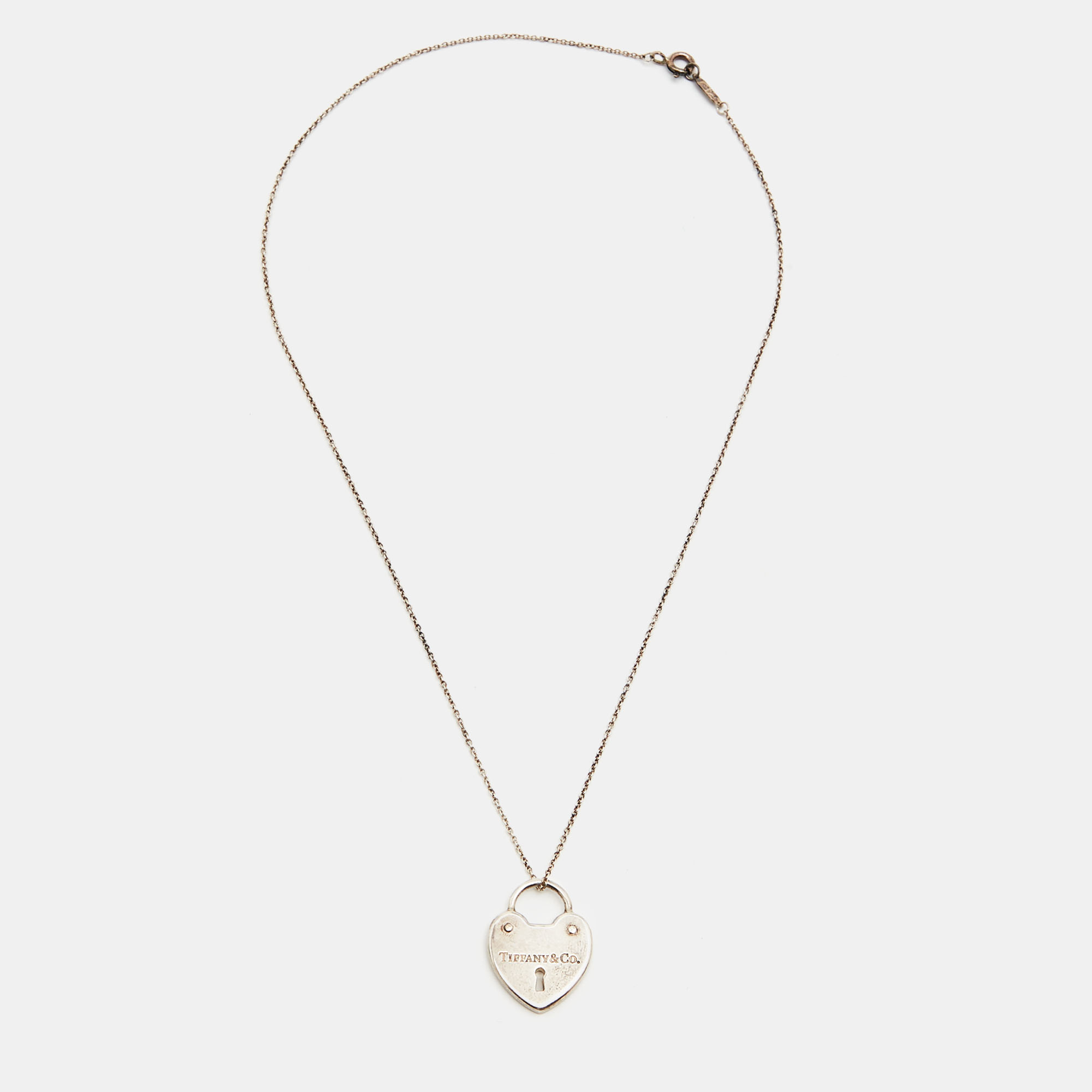 

Tiffany & Co. Tiffany Heart Sterling Silver Necklace