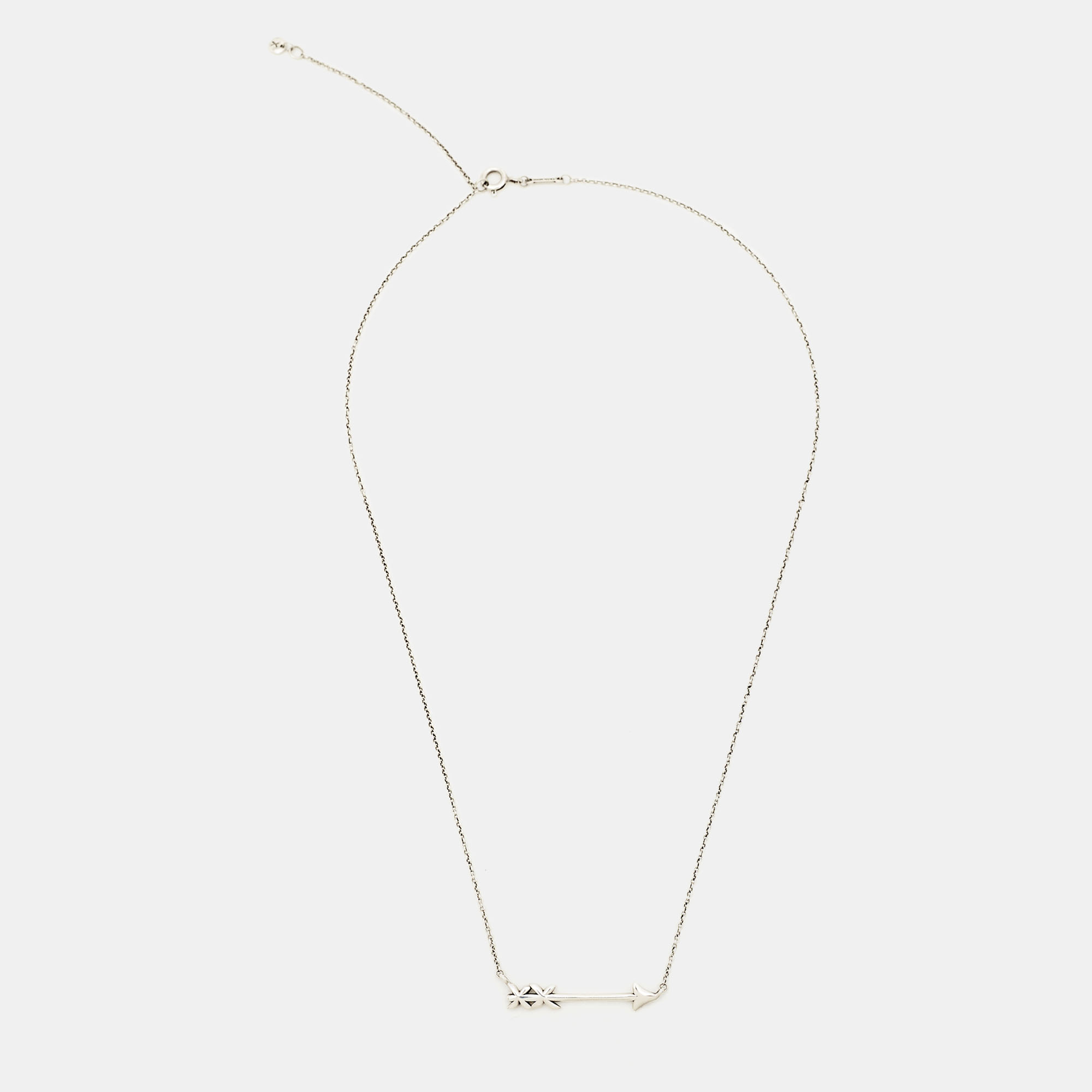 

Tiffany & Co. Paloma's Graffiti Arrow Sterling Silver Pendant Necklace