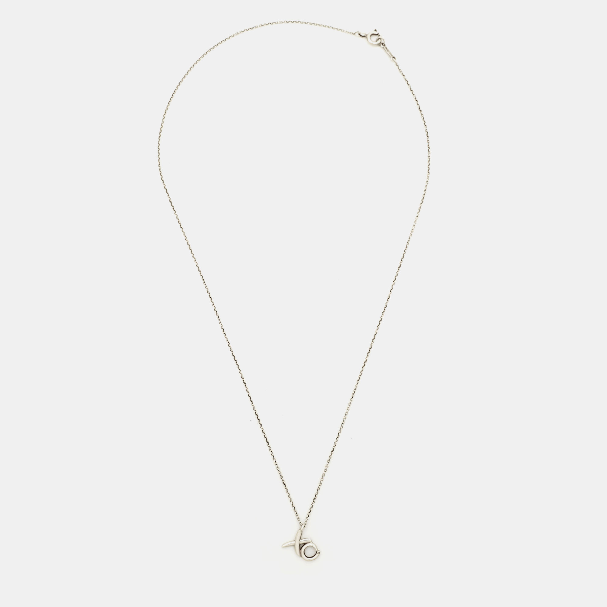 

Tiffany & Co. Paloma Picasso XO Sterling Silver Necklace
