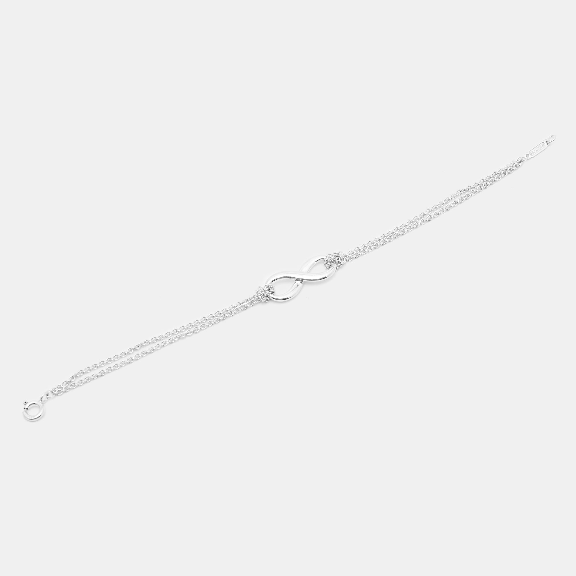 

Tiffany & Co. Infinity Sterling Silver Bracelet