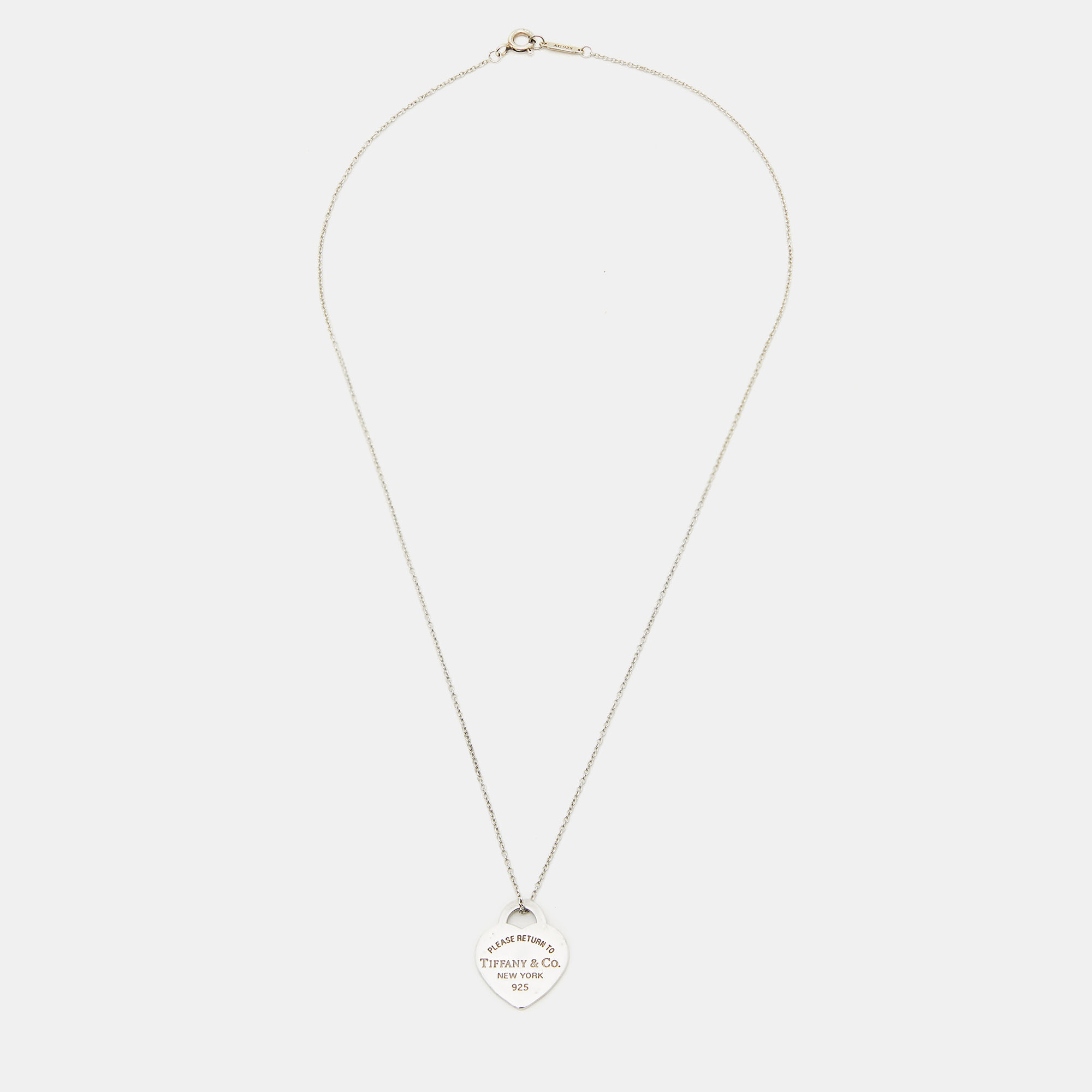 

Tiffany & Co. Return To Tiffany Sterling Silver Necklace
