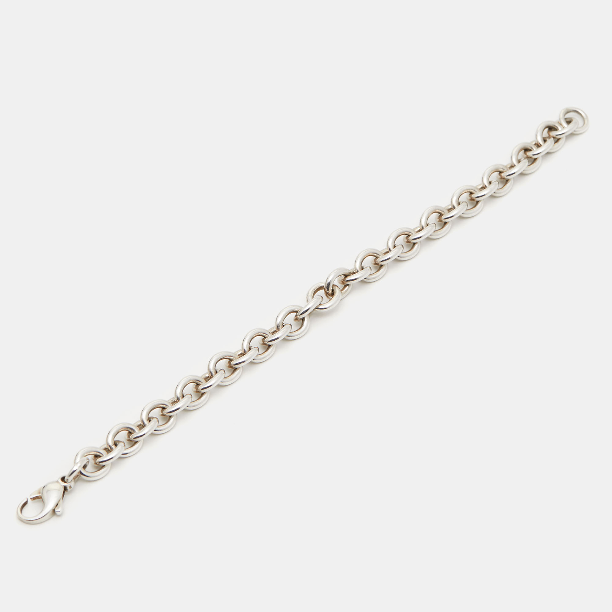 

Tiffany & Co. Round Link Sterling Silver Bracelet