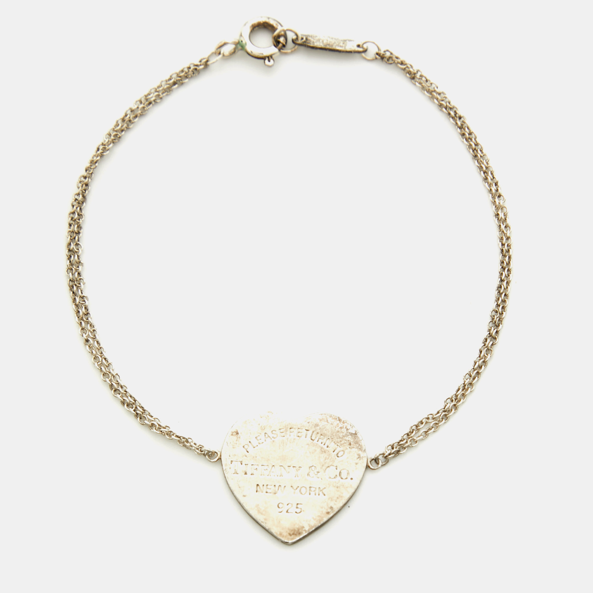 

Tiffany & Co. Return To Tiffany Sterling Silver Heart Tag Bracelet