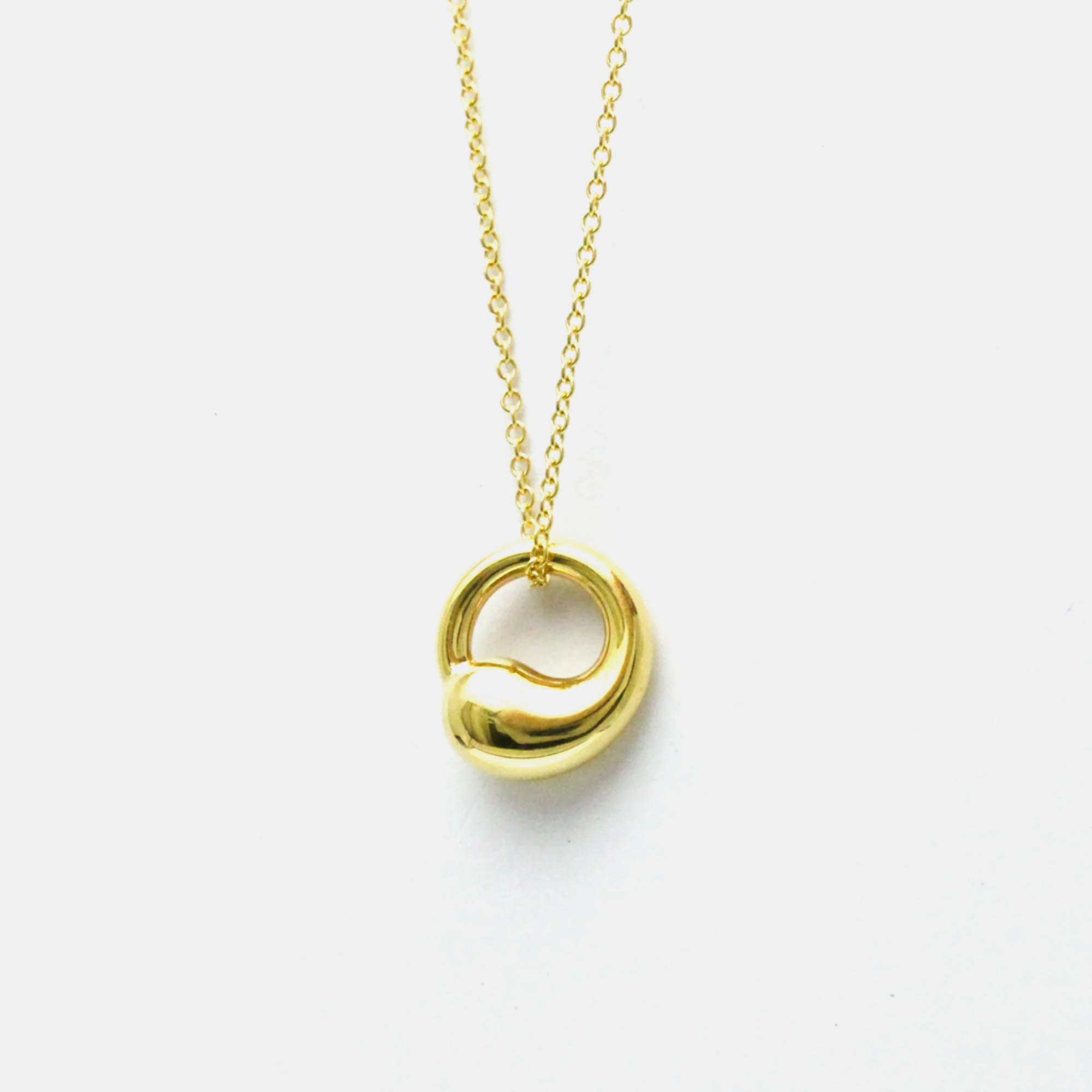 

Tiffany & Co. 18K Yellow Gold Eternal Circle Pendant Necklace