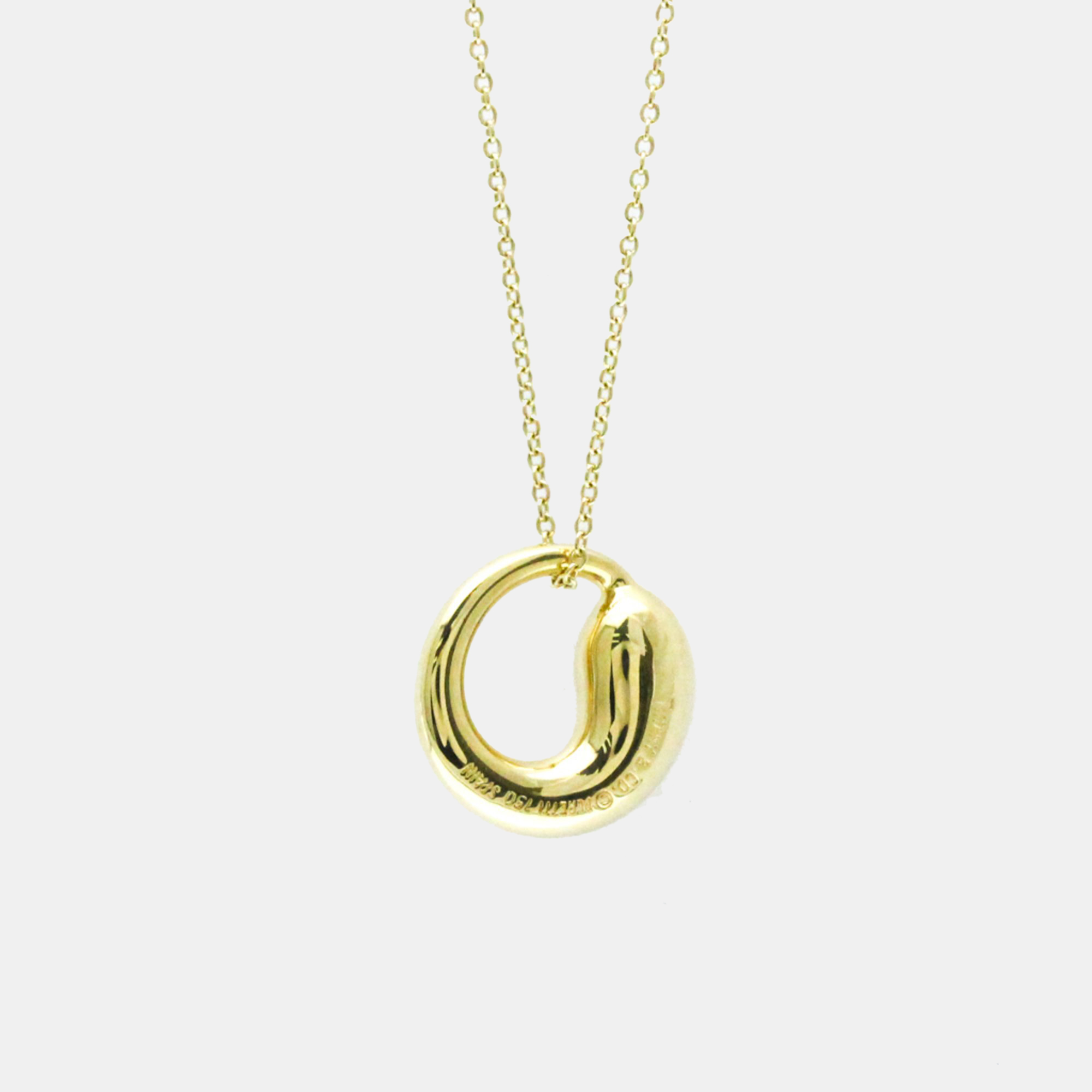 

Tiffany & Co. 18KYellow Gold Eternal Circle Pendant Necklace