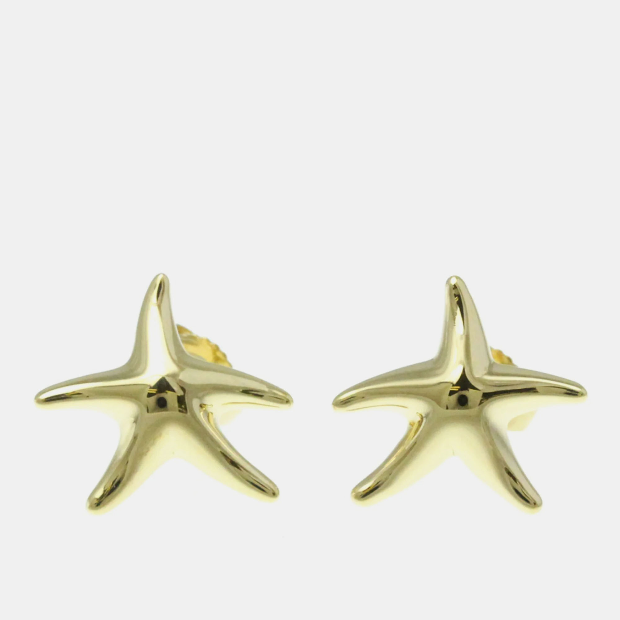

Tiffany & Co. 18K Yellow Gold Elsa Peretti Starfish Stud Earrings