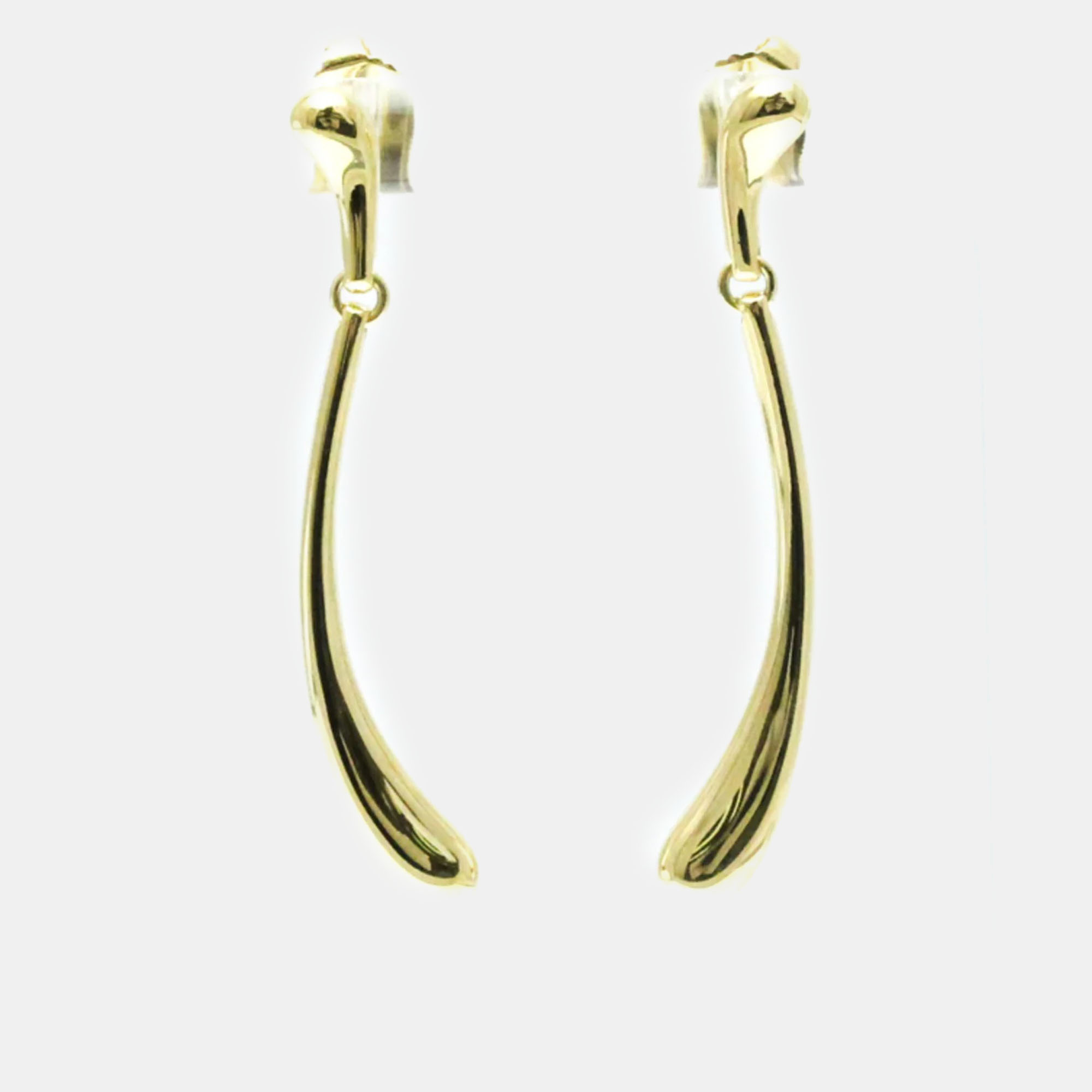 

Tiffany & Co. 18K Yellow Gold Elsa Peretti Teardrop Dangle Earrings