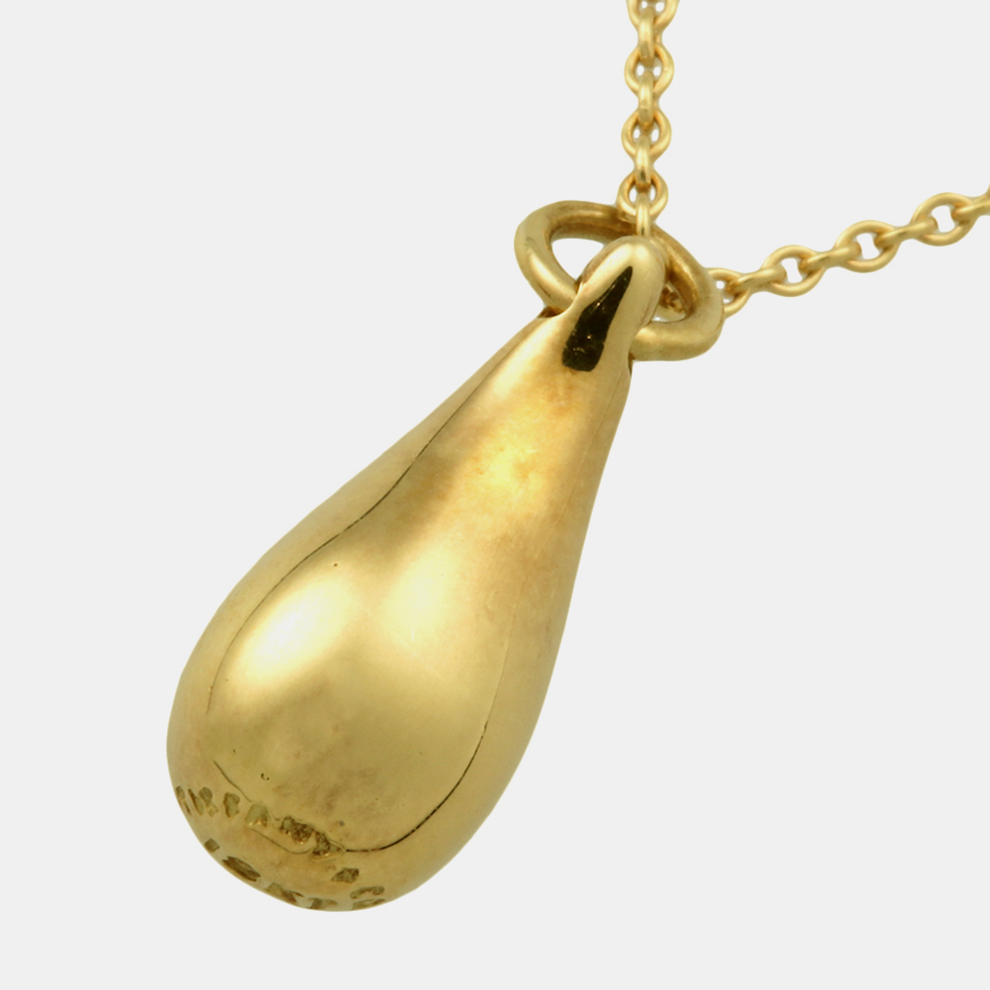 

Tiffany & Co. 18K Yellow Gold Teardrop Pendant Necklace