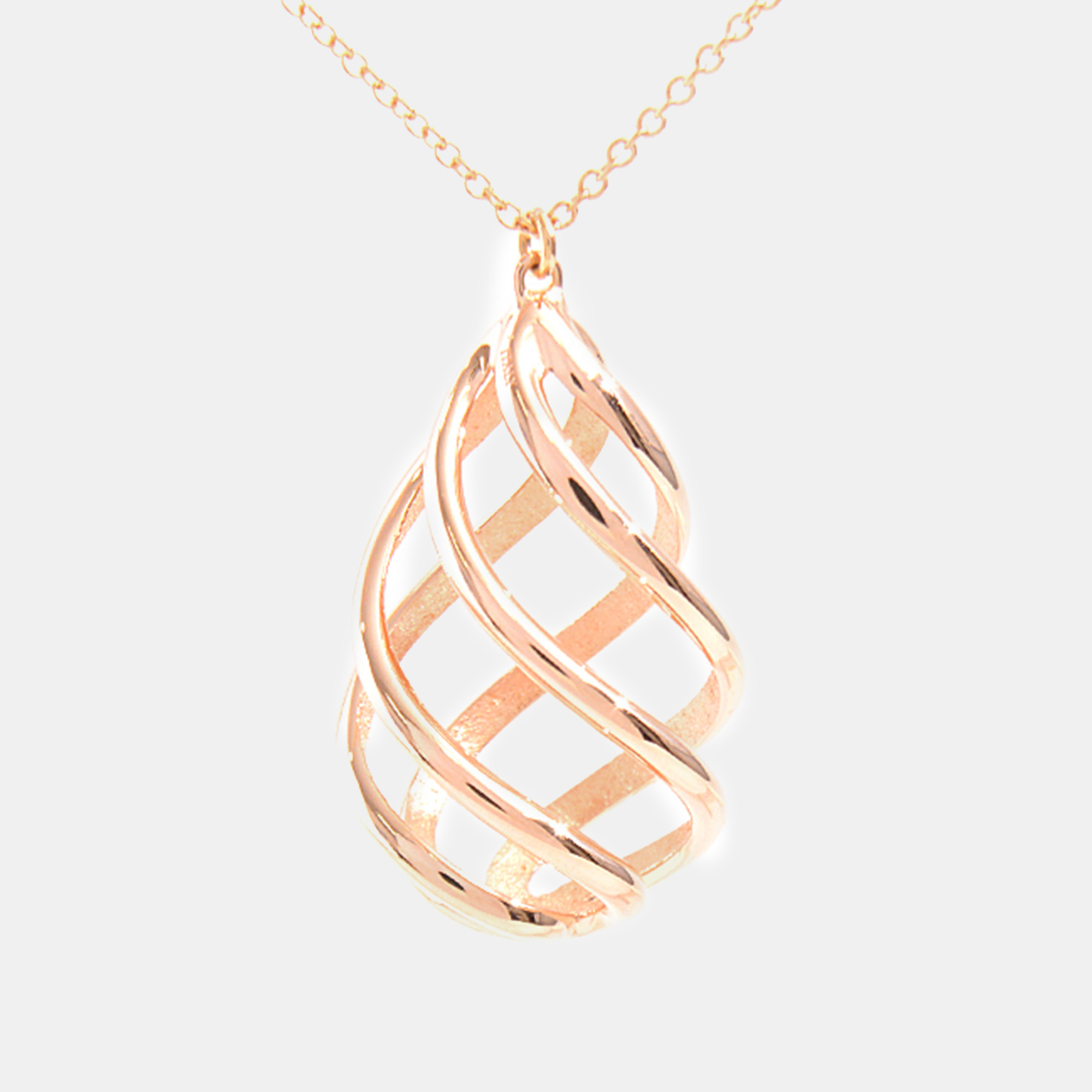 

Tiffany & Co. 18K Rose Gold Paloma Picasso Luce Drop Pendant Necklace