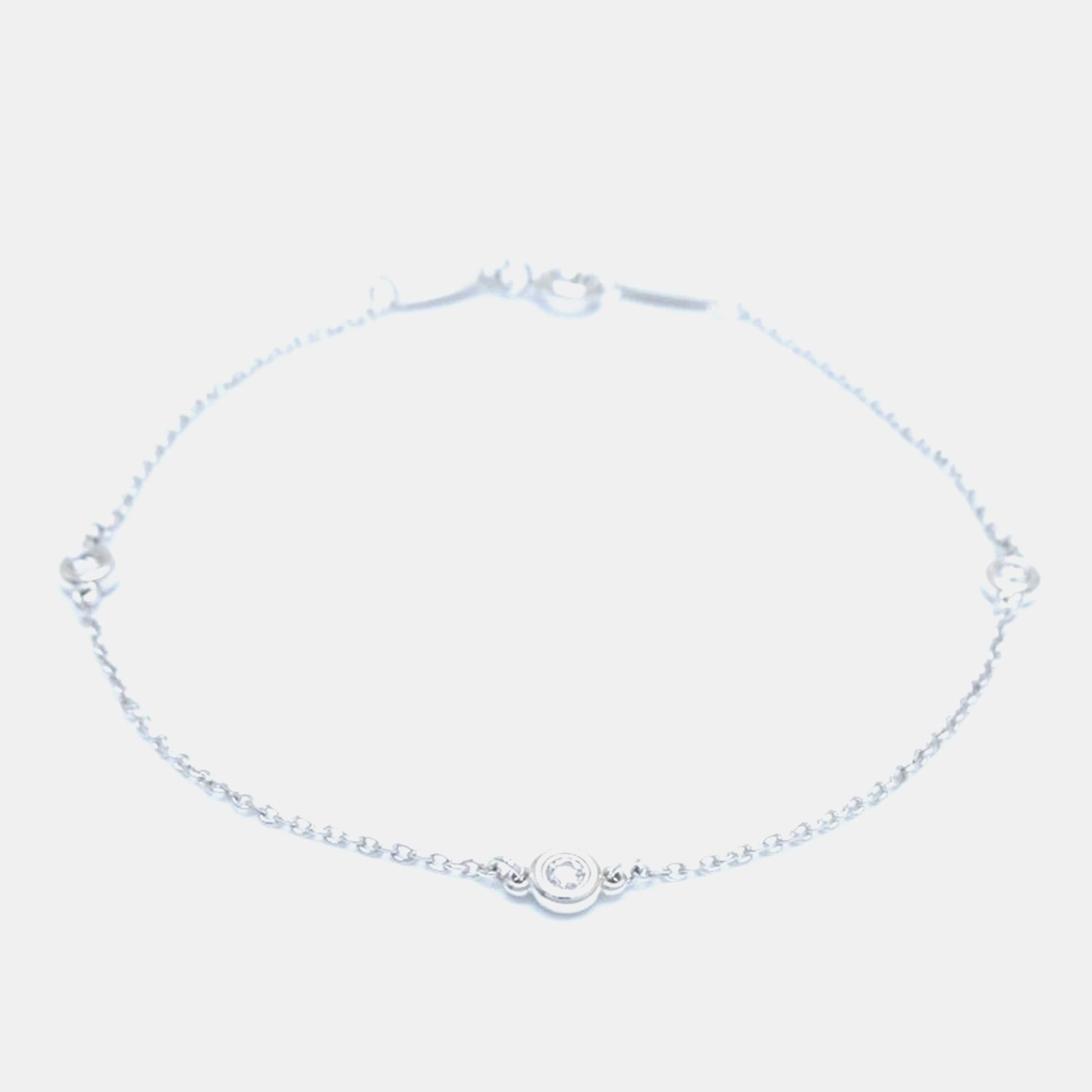 

Tiffany & Co. Sterling Silver Diamonds Bracelet