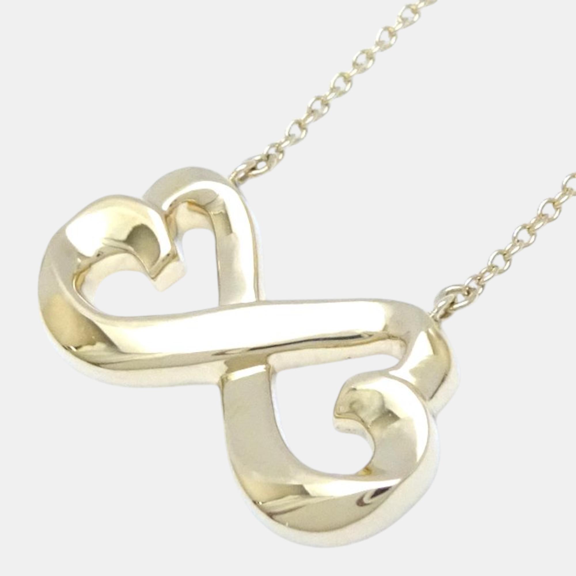 

Tiffany & Co. 18K Yellow Gold Double Loving Heart Necklace