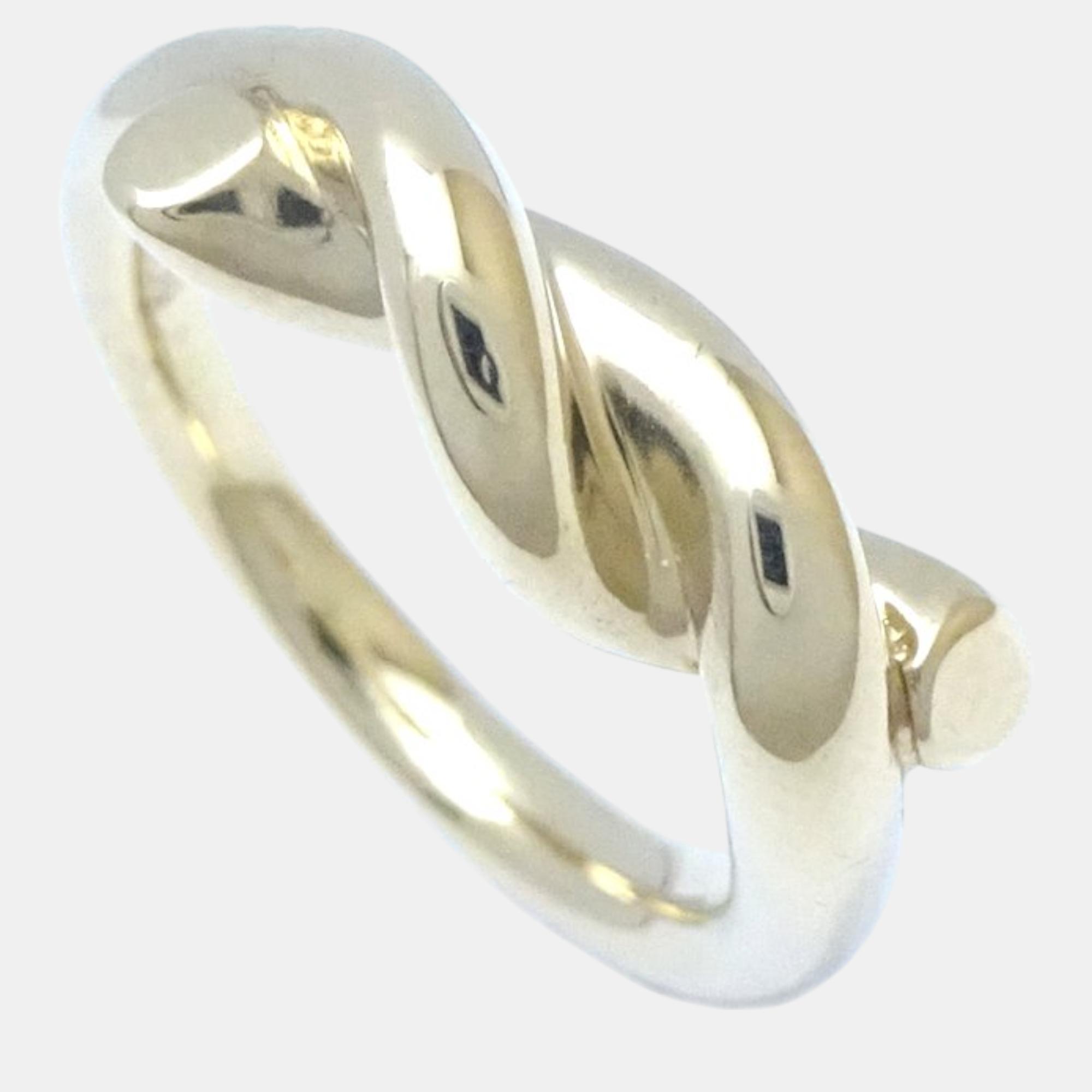 

Tiffany & Co. 18K Yellow Gold Knot Ring EU 48