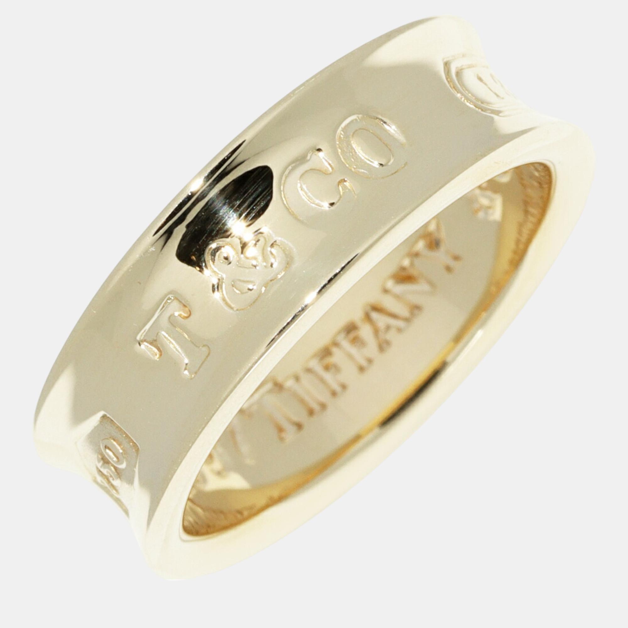 

Tiffany & Co 18K Yellow Gold 1837 Ring EU 62