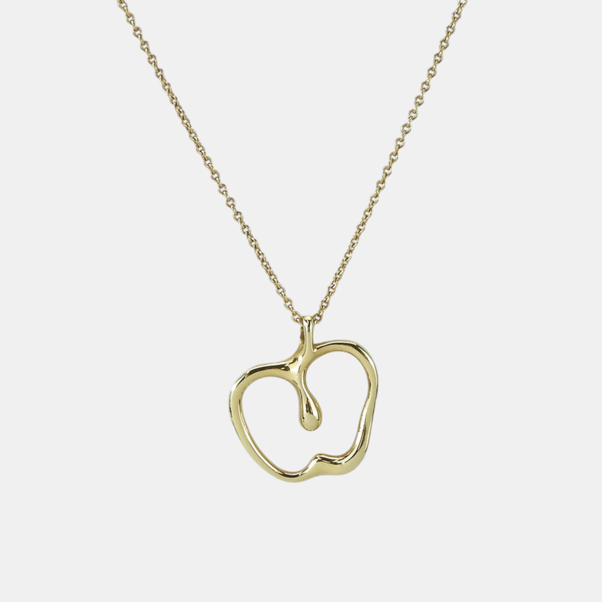 

Tiffany & Co 18K Yellow Gold Gold Necklace Apple