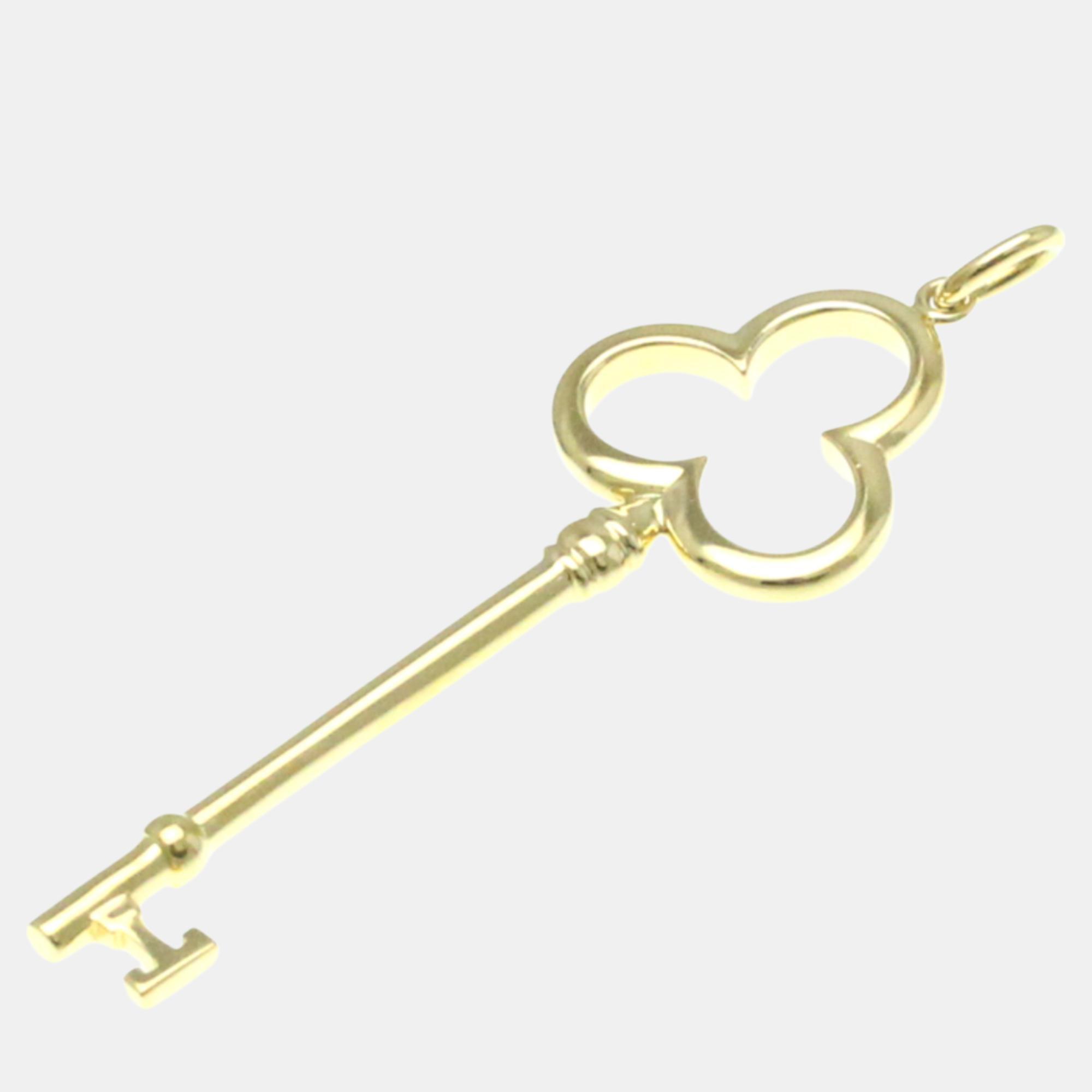 

Tiffany & Co. 18K Yellow Gold Key Pendant Charm