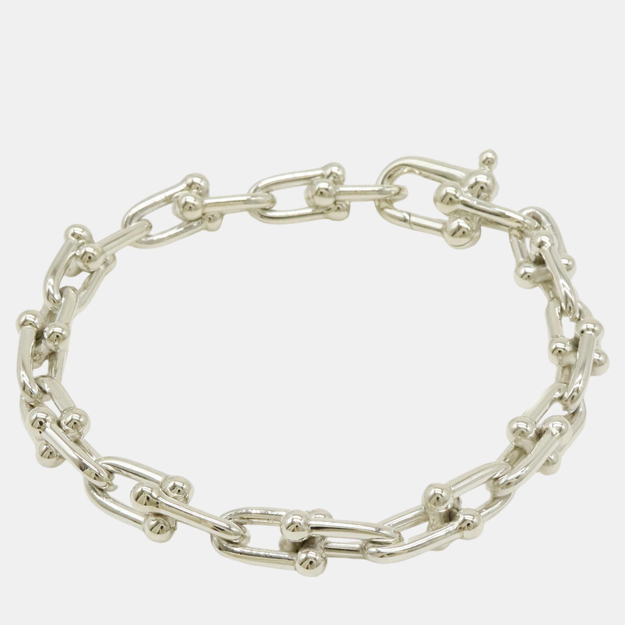 

Tiffany & Co Hardware Small Link Bracelet SV925 Silver Metal