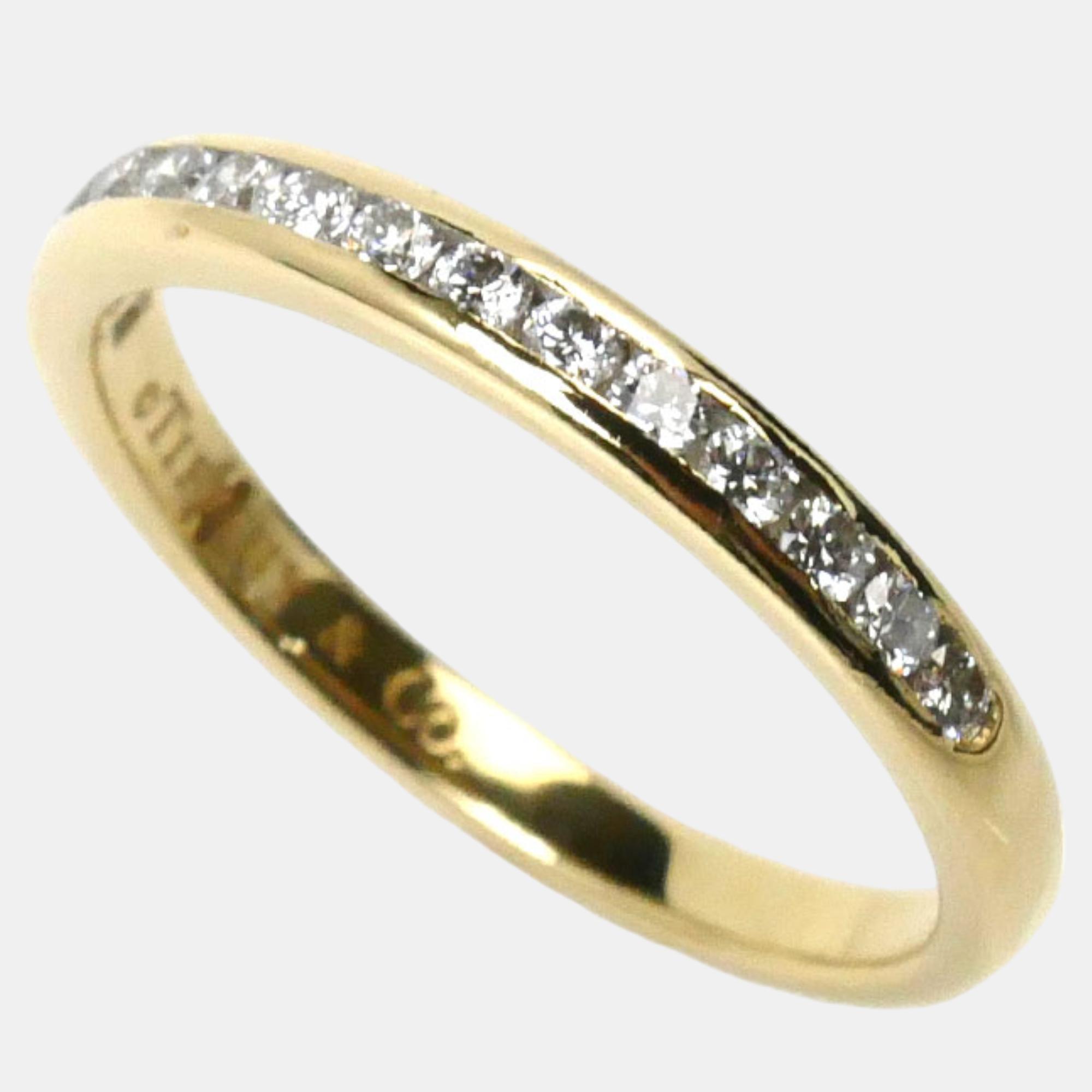 

Tiffany & Co 18K YG Yellow Gold Diamond Ring Gold Metal