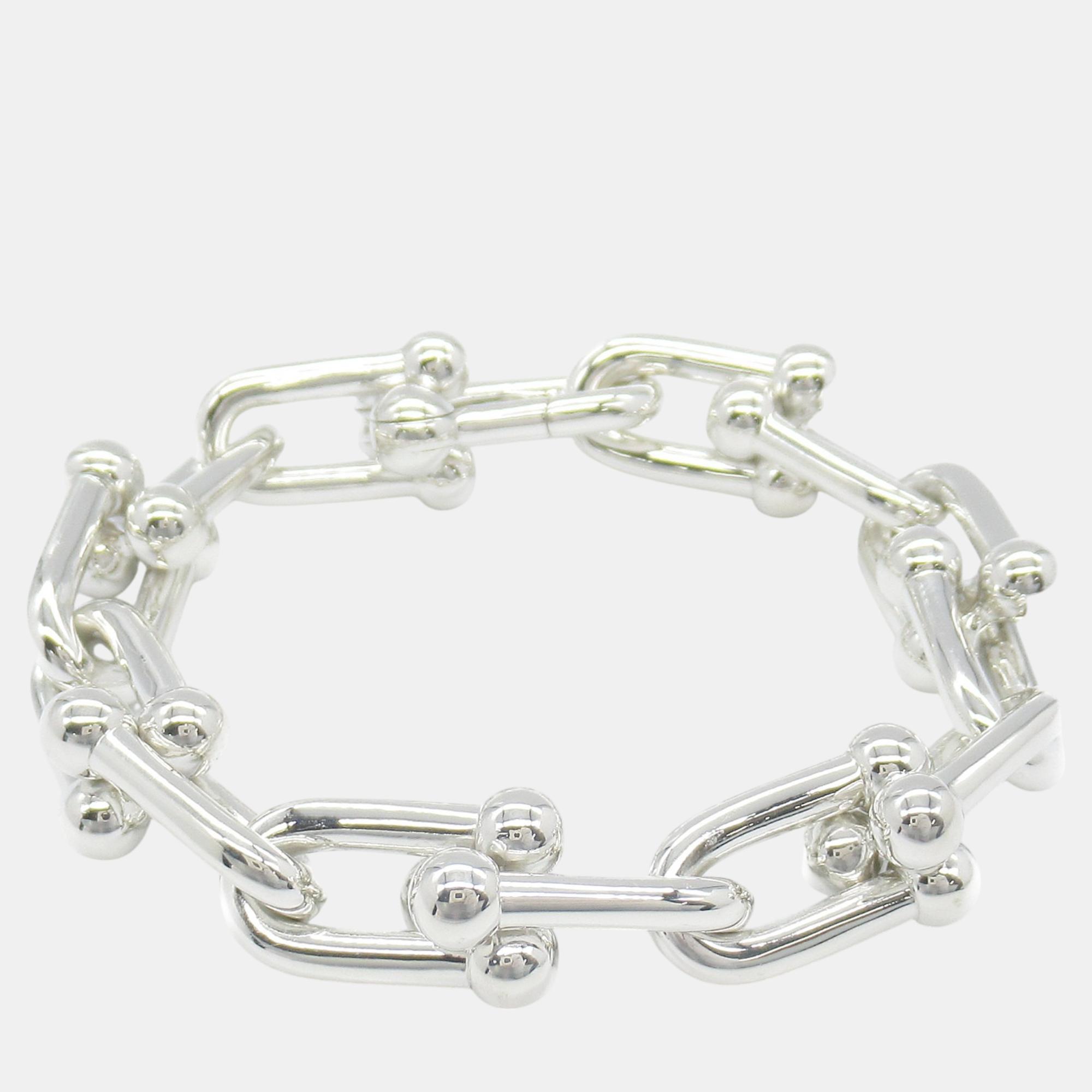 

Tiffany & Co. Silver Hardware Link Bracelet Silver Metal