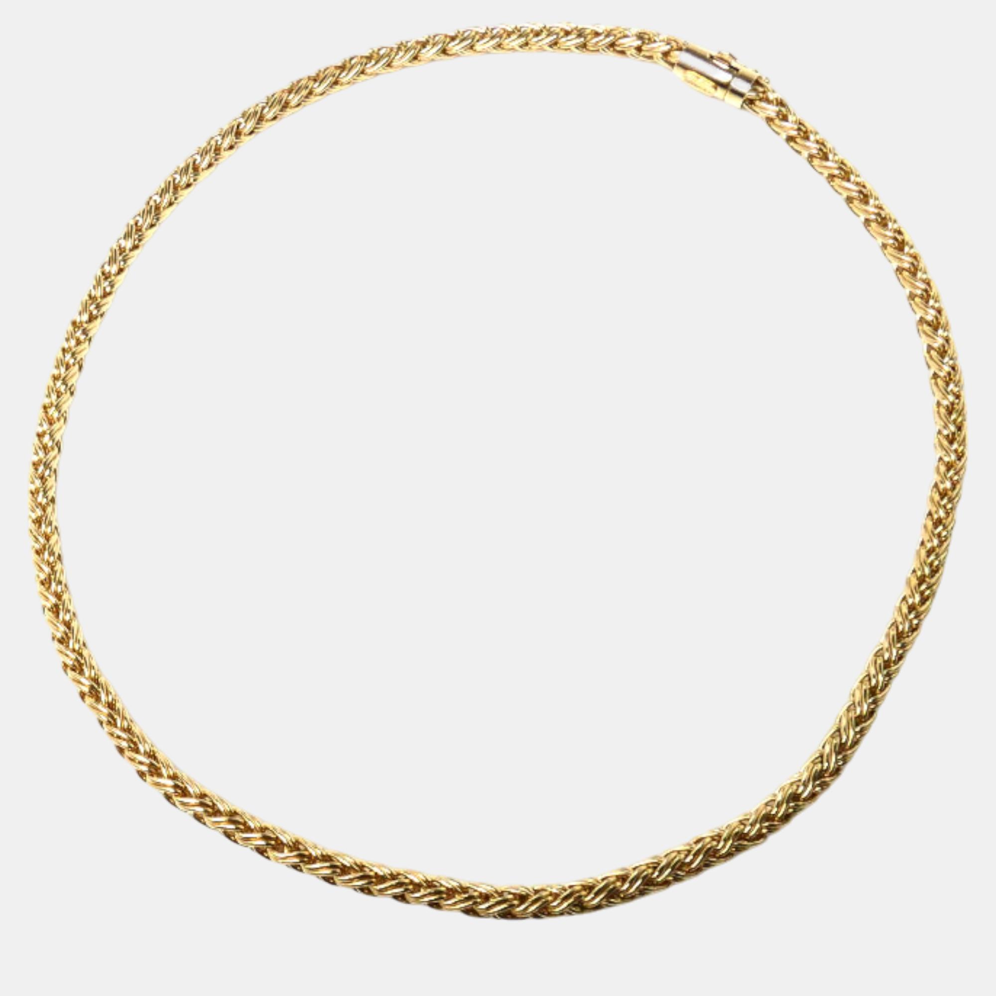 

Tiffany & Co. 14K Yellow Gold Vintage Necklace Gold Metal