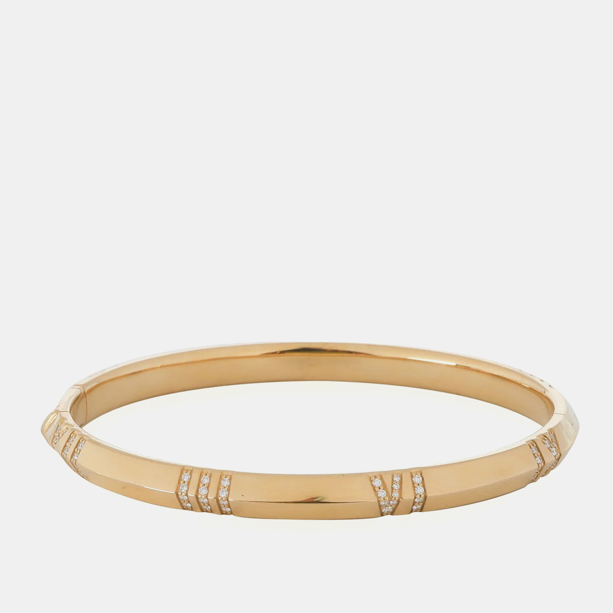 

Tiffany & Co. 18k Yellow Gold 0.33 CTW Atlas Bracelet