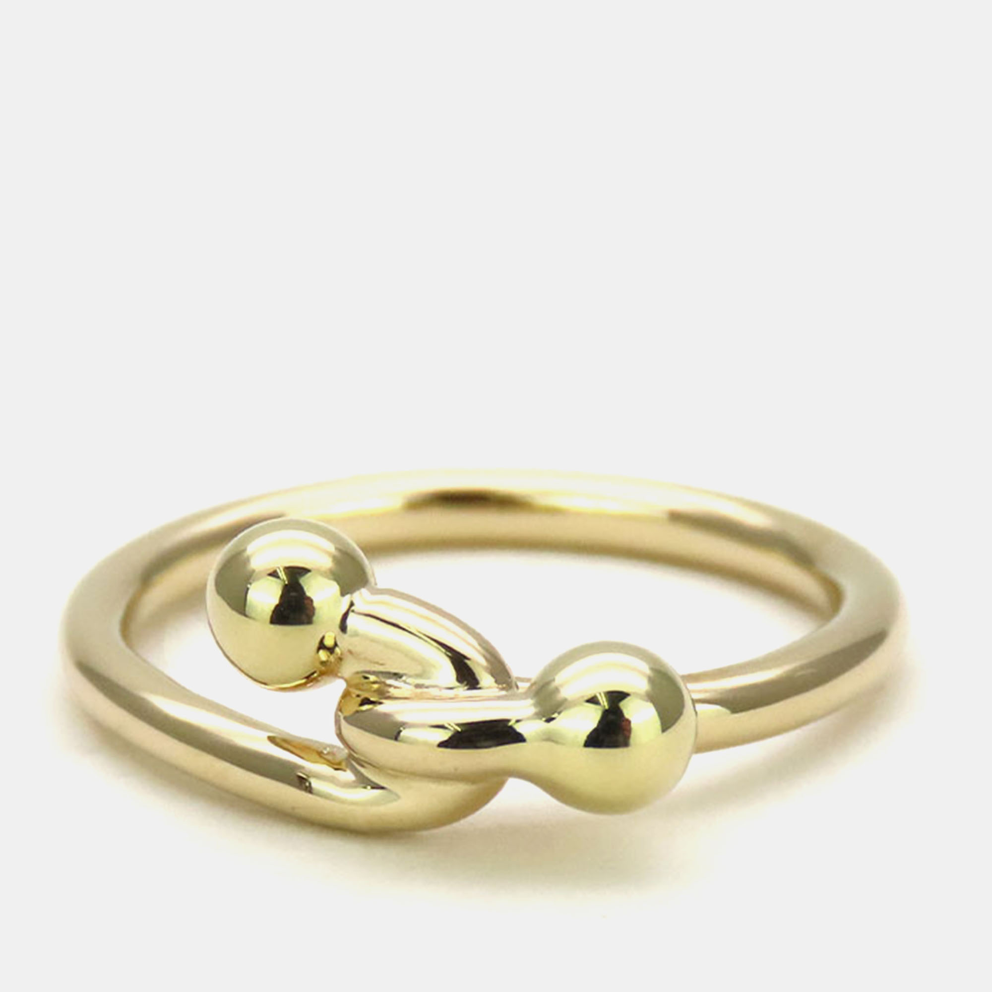 

Tiffany & Co. 18K Yellow Gold Love Knot Ring EU 50.5