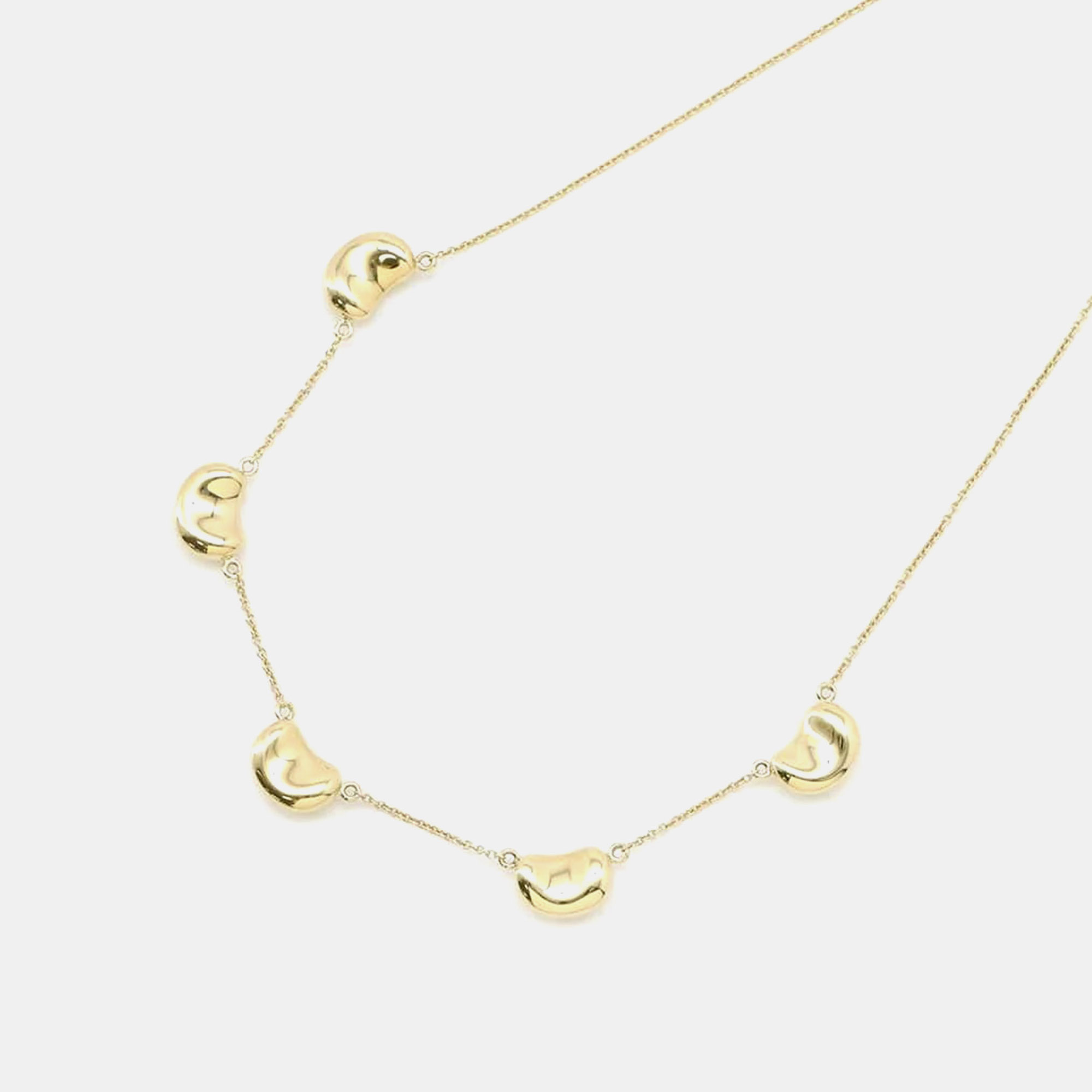 

Tiffany & Co. 18K Yellow Gold Bean Necklace