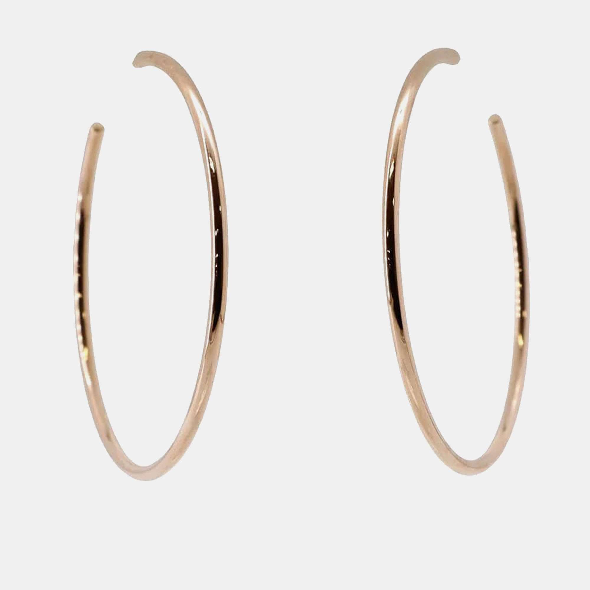 

Tiffany & Co. 18K Pink Gold Hoop Earrings