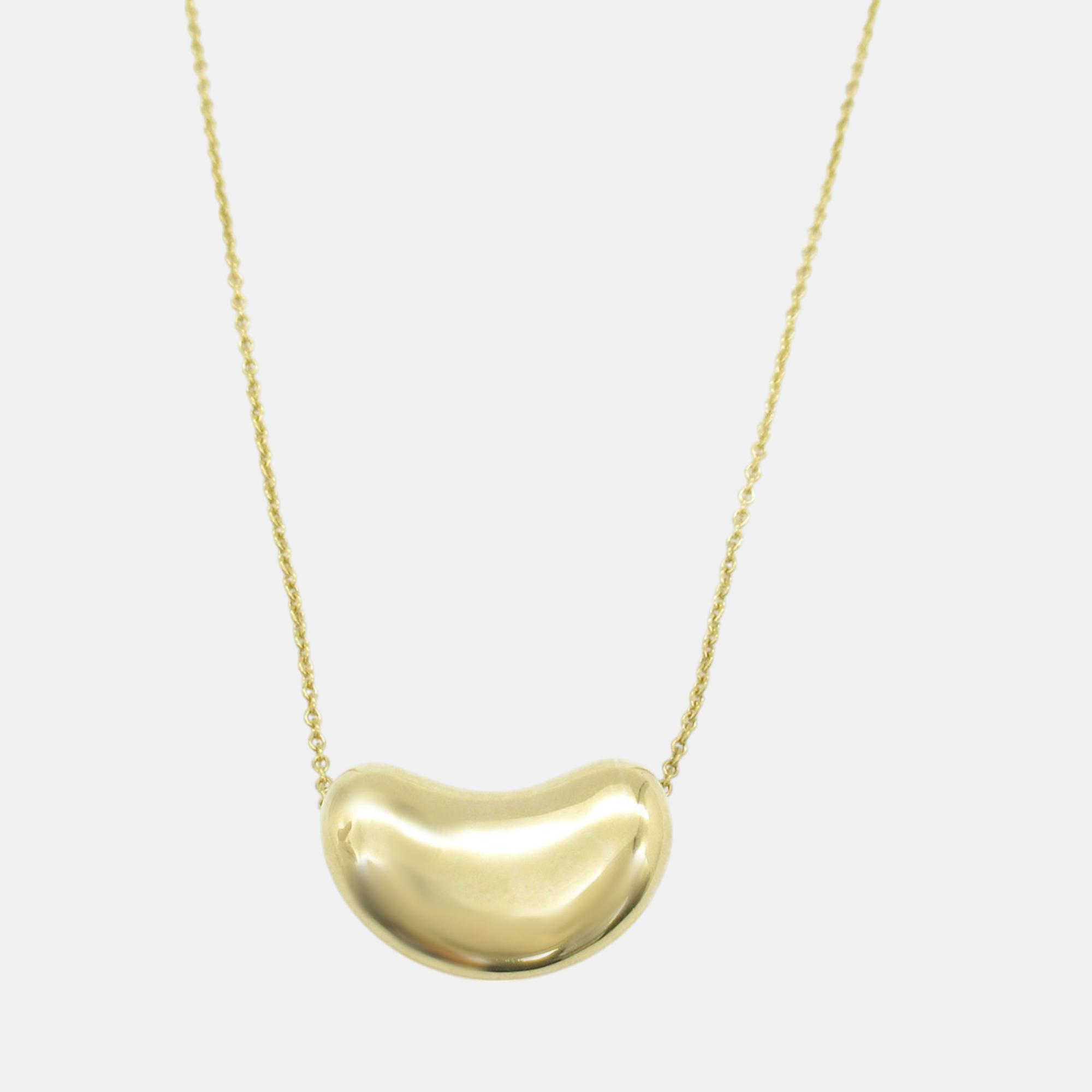 

Tiffany & Co. 18K Yellow Gold Bean Necklace